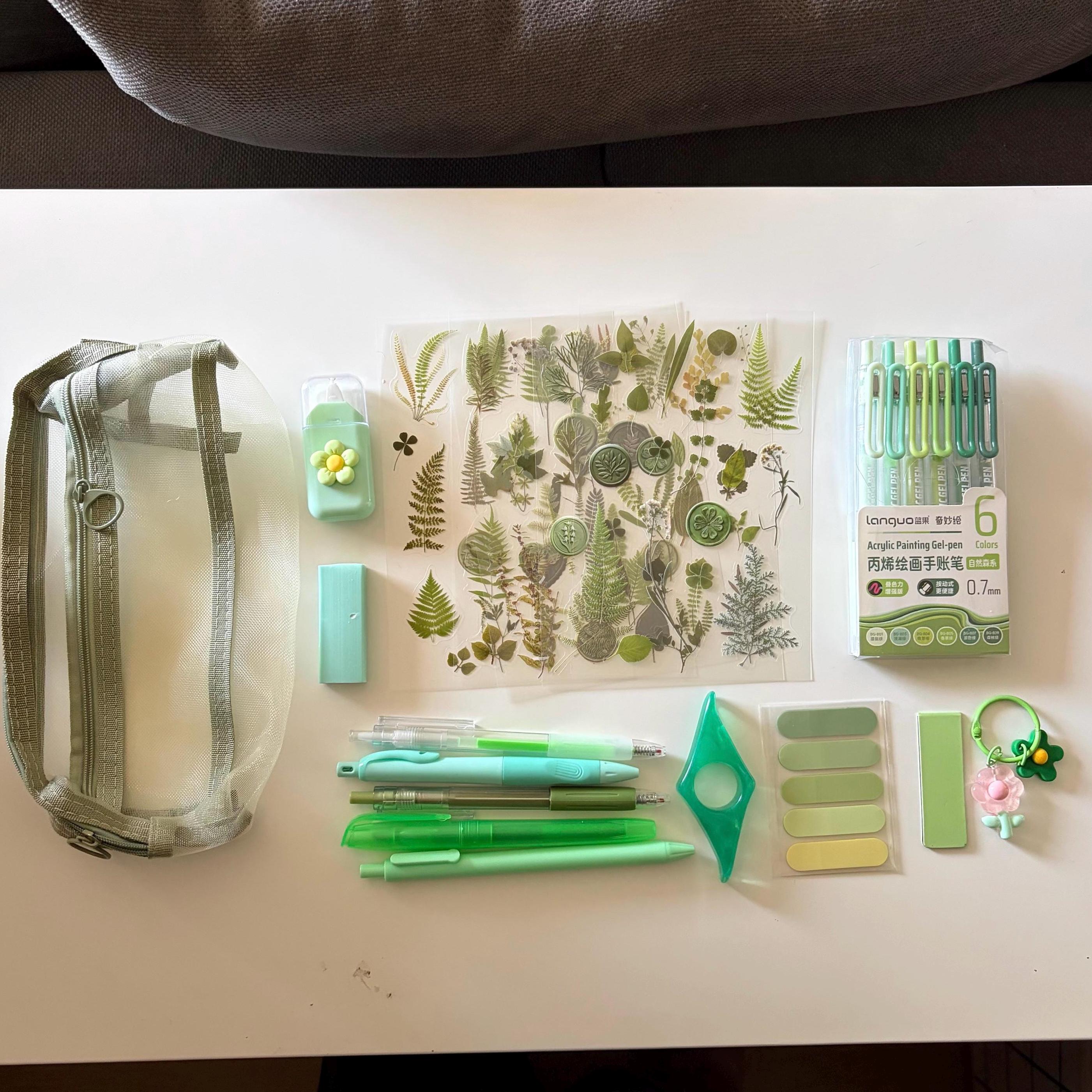 Green Back to School Study Bundle