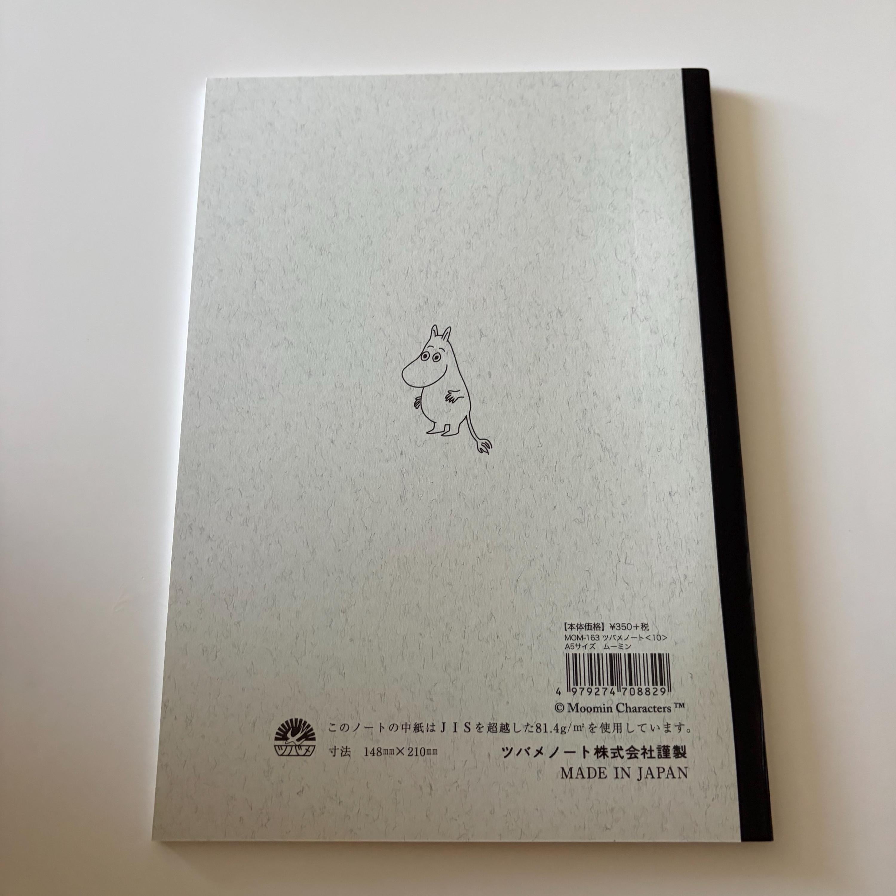 A5 Moomin Notebook Tsubame Note