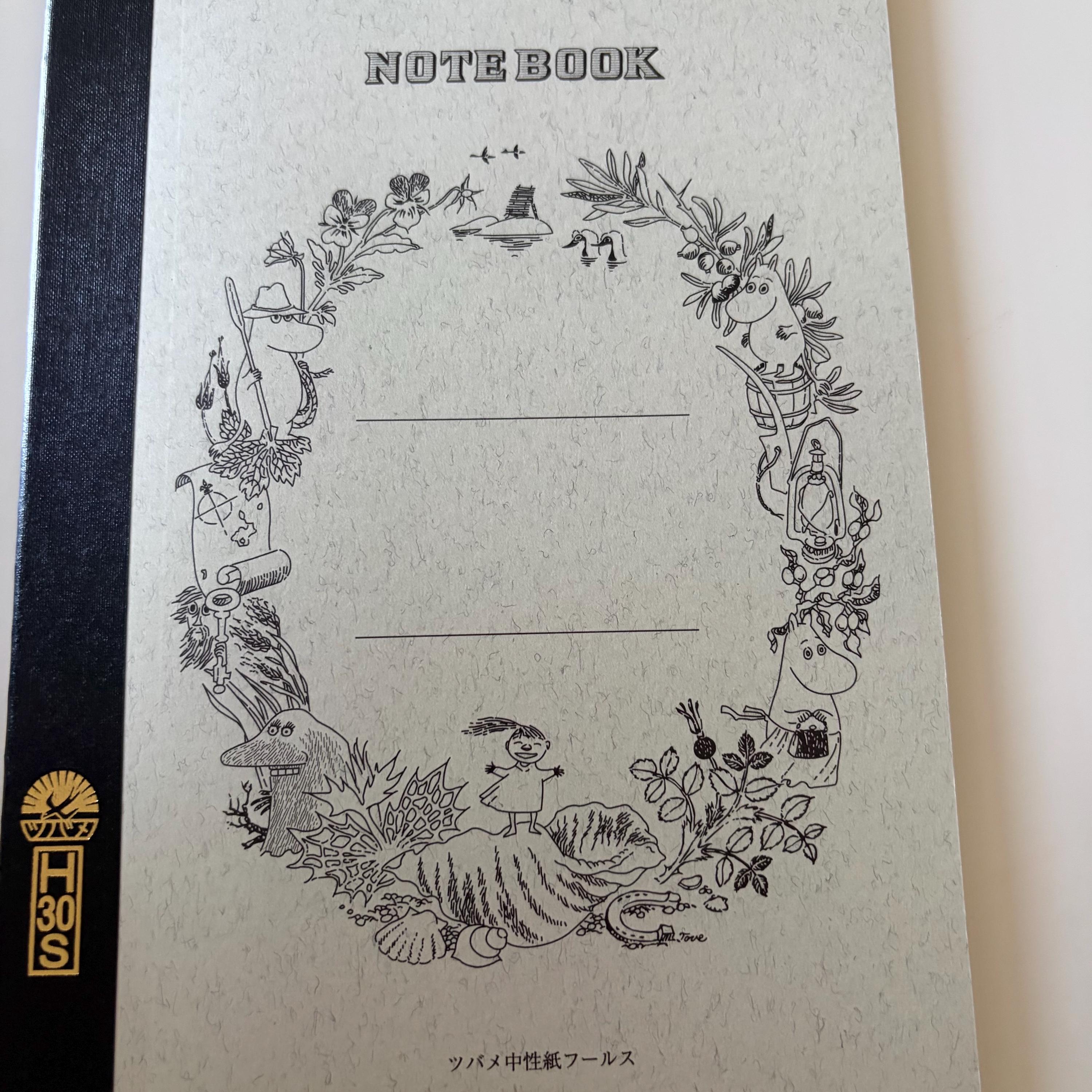 A5 Moomin Notebook Tsubame Note