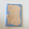 A5 Grid Cat Notebook RYURYU Note