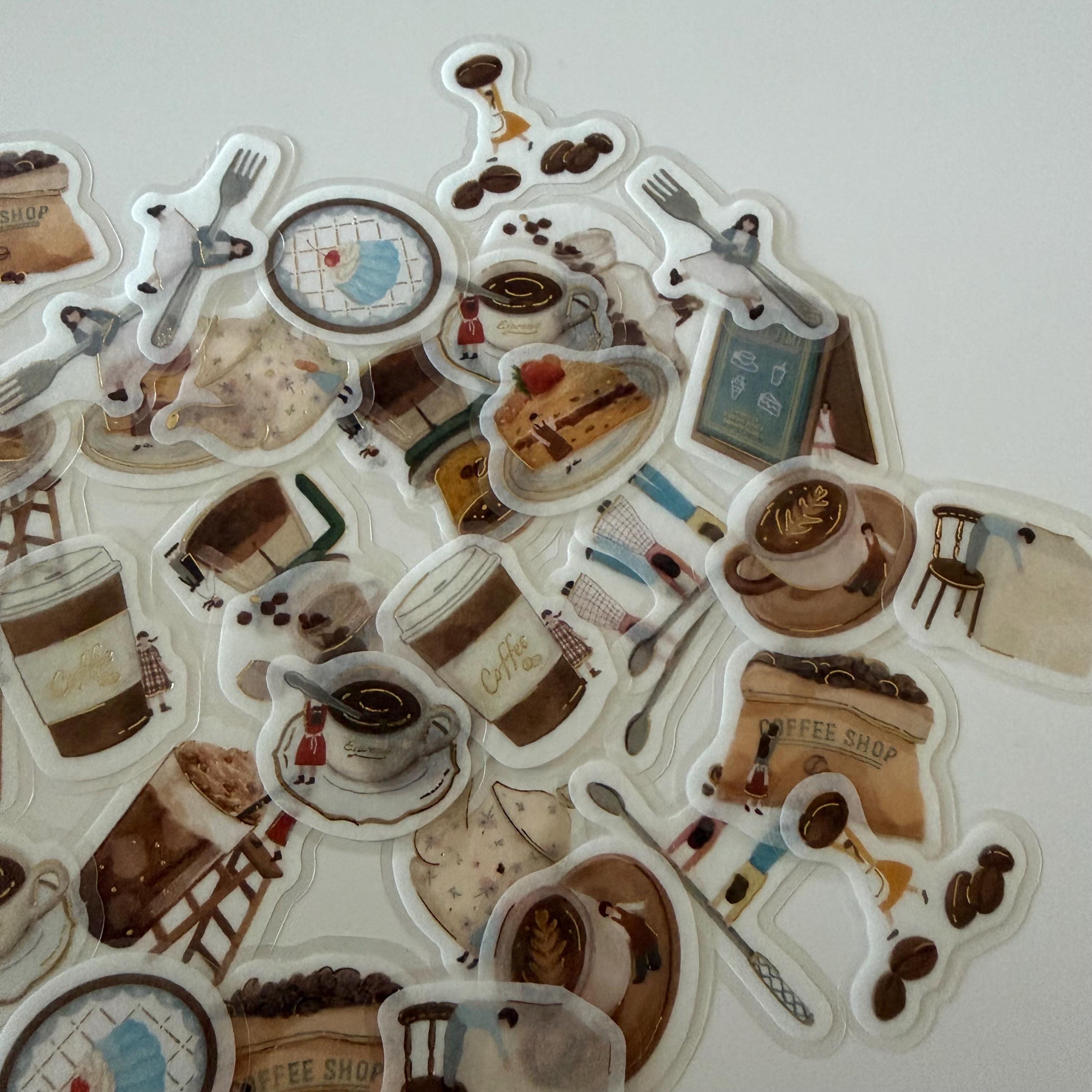 Cafe Flake Stickers Petite Story BGM
