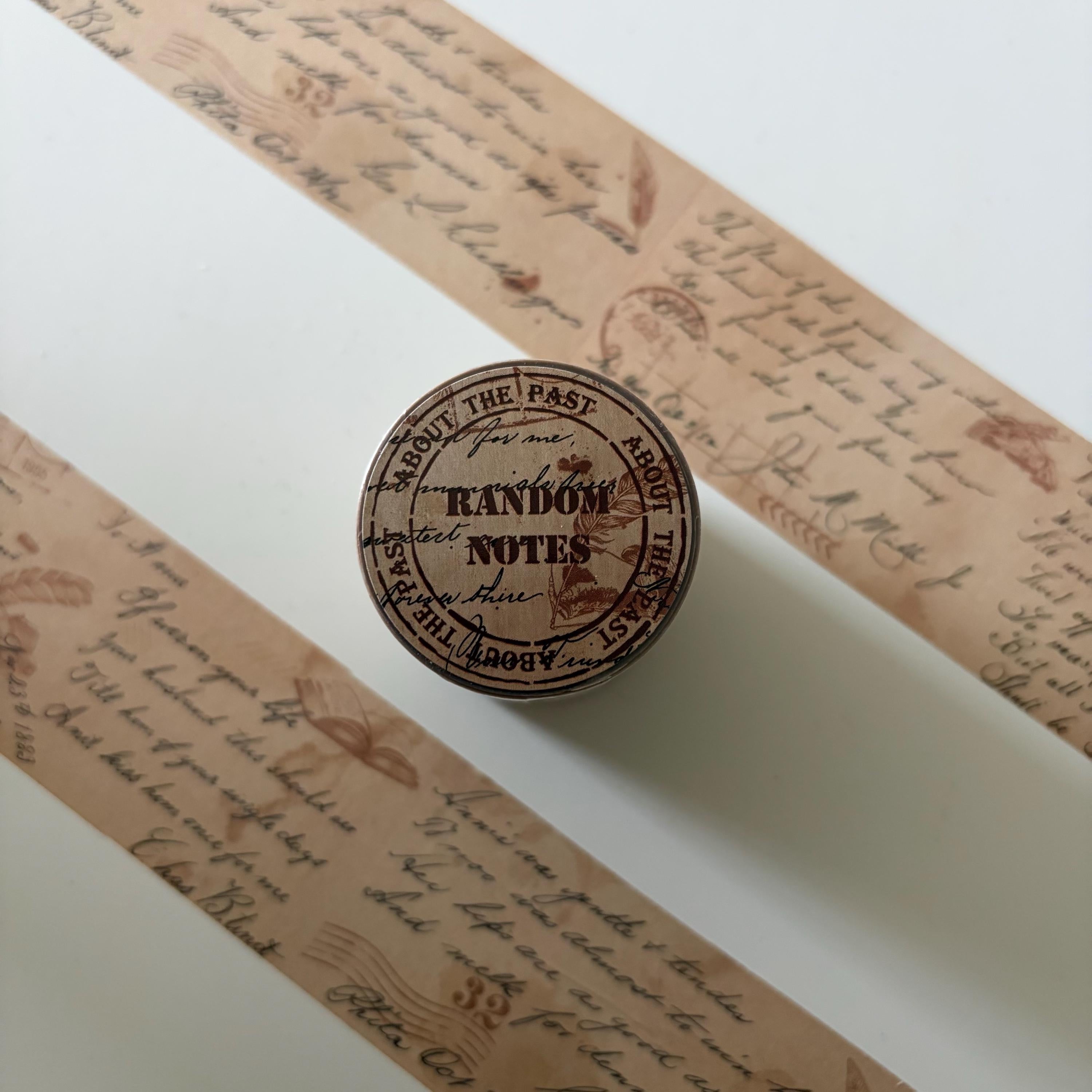 Dark Academia Style Washi Tape
