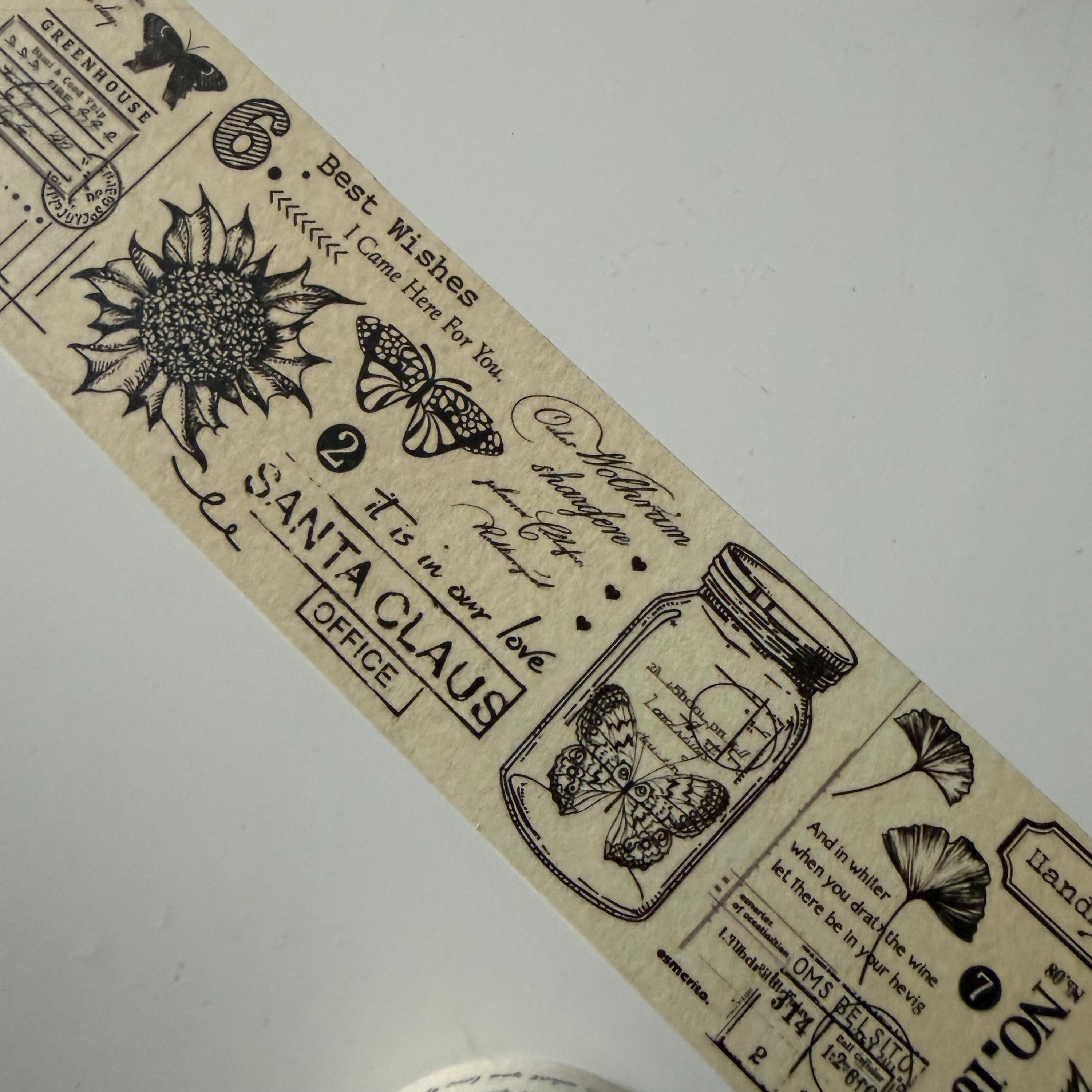 Washi Tape Antique Design