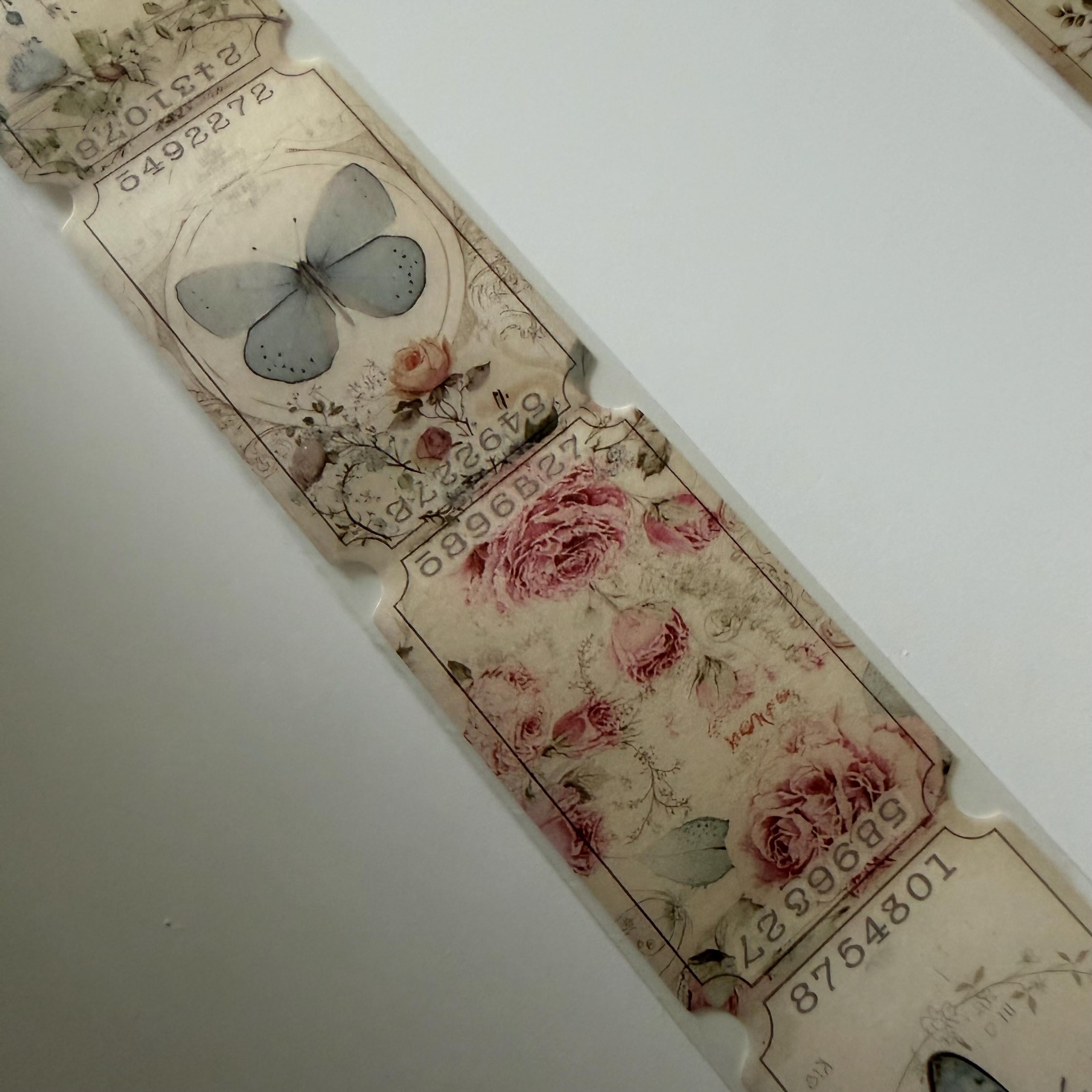 Vintage Butterfly Washi Tape