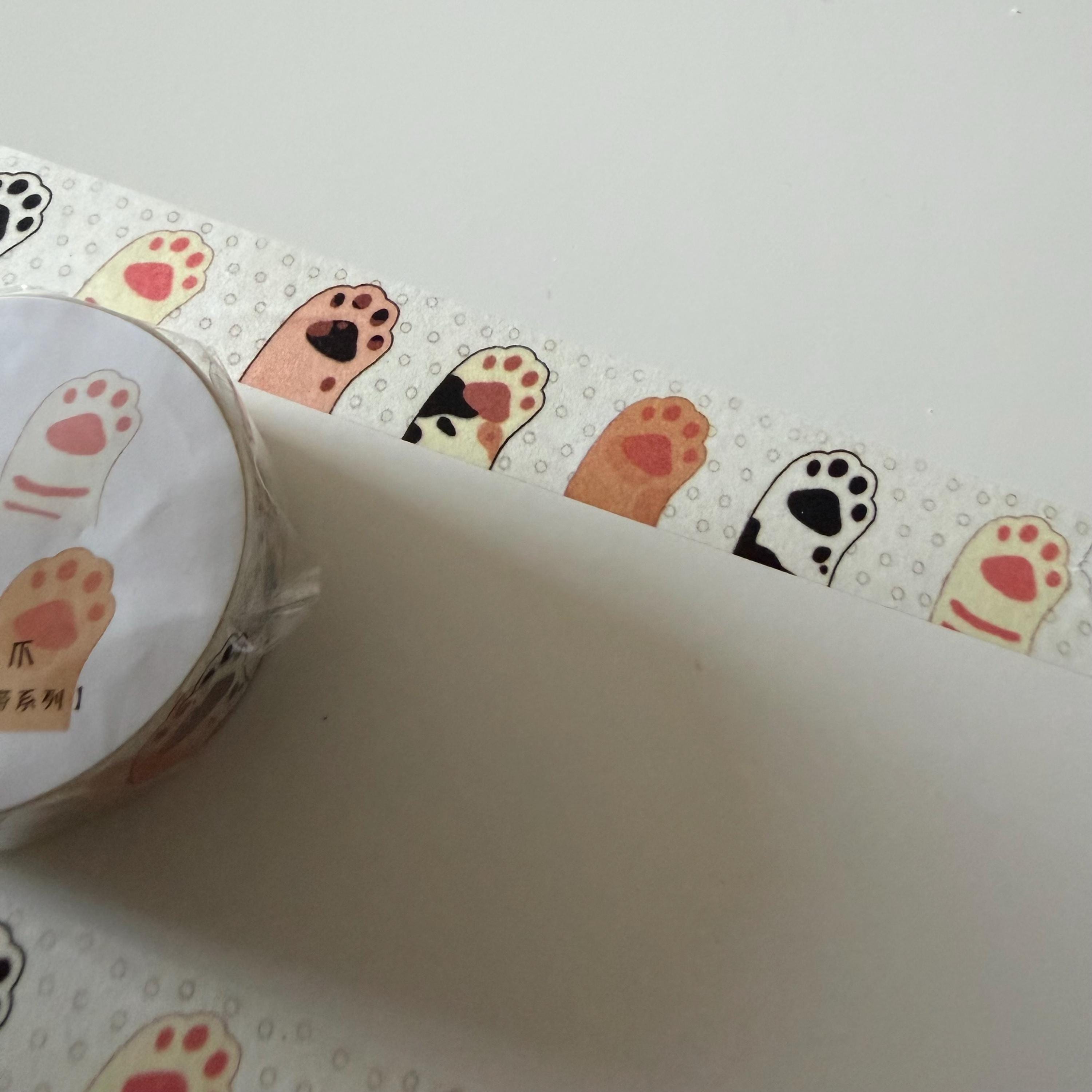 Cat Washi Tape Paws