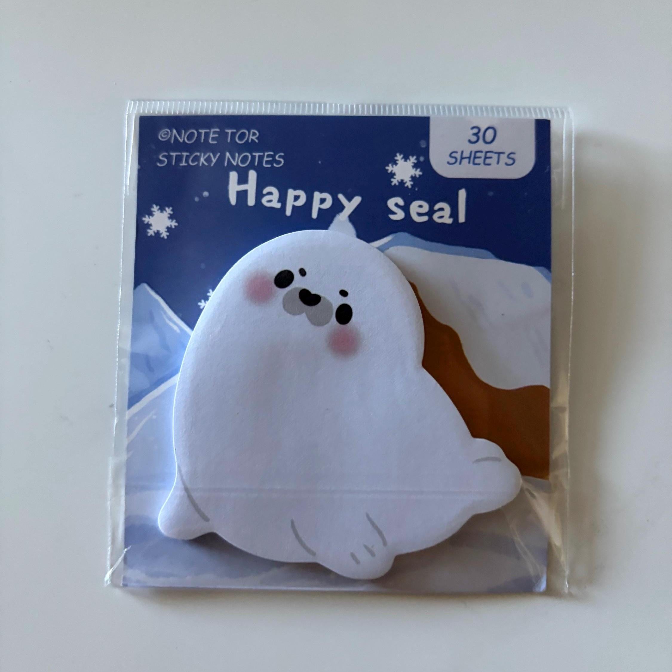 Winter Animal Sticky Notes