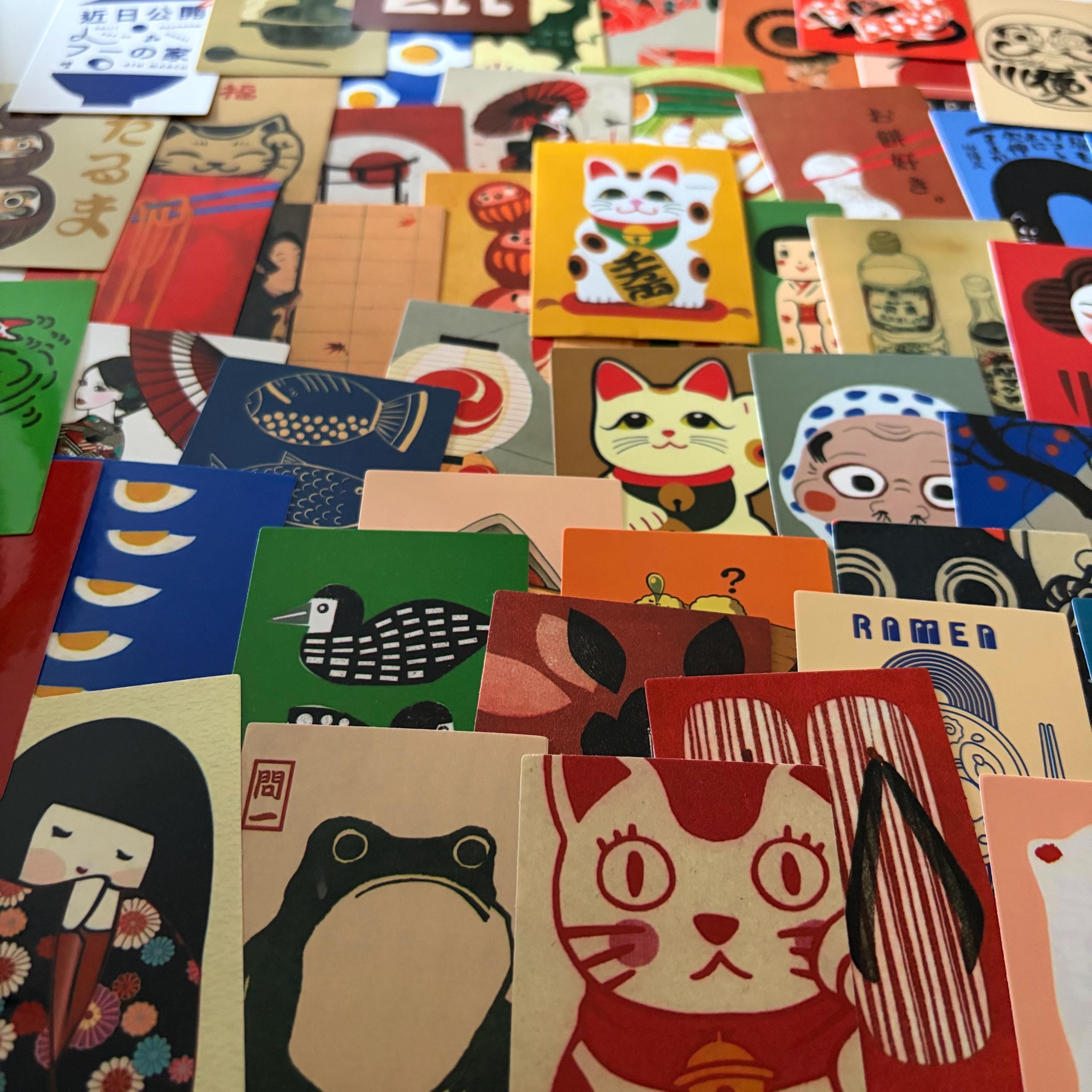 Multicoloured Retro Stickers