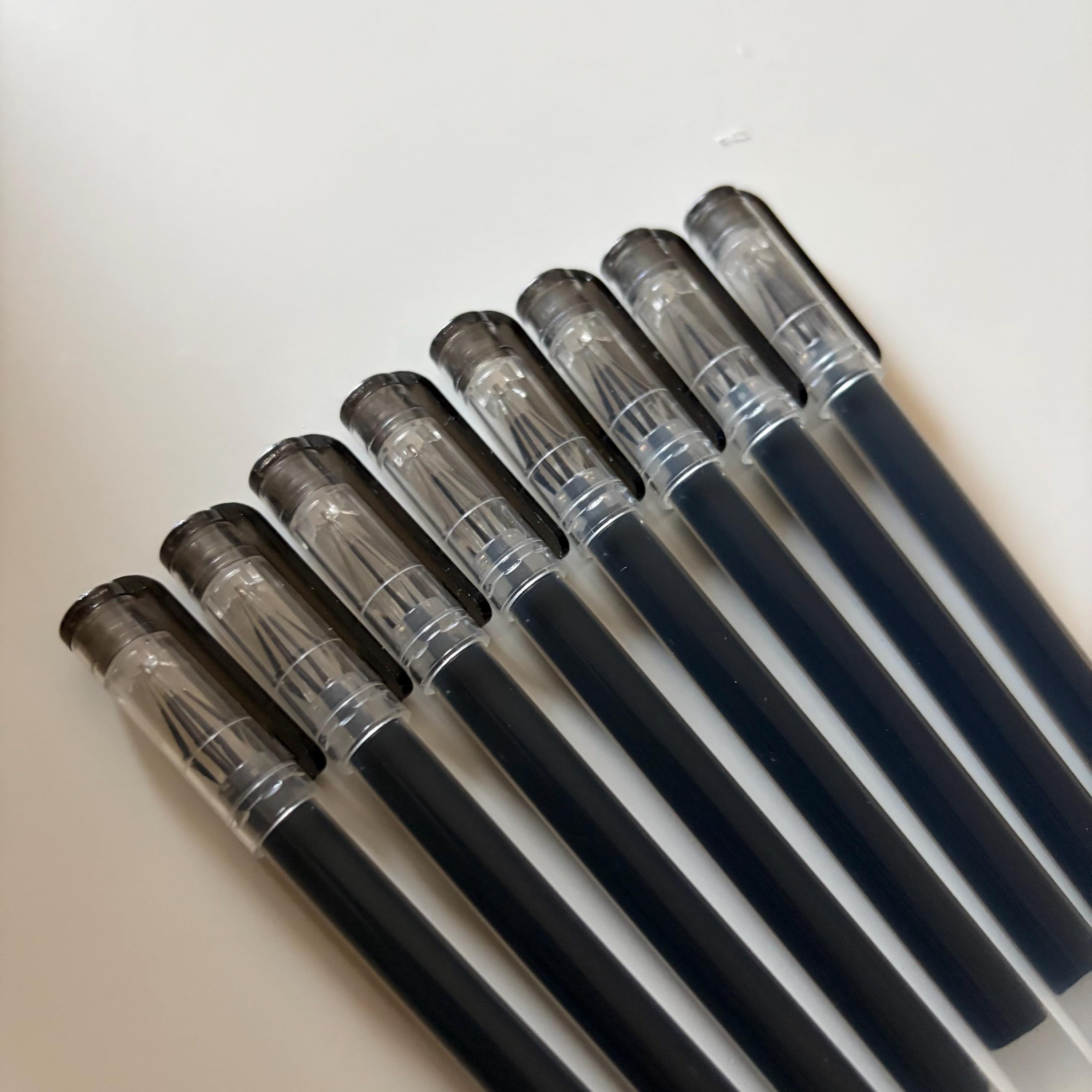 Diamond Tip Thin Fine Black Ink Pens
