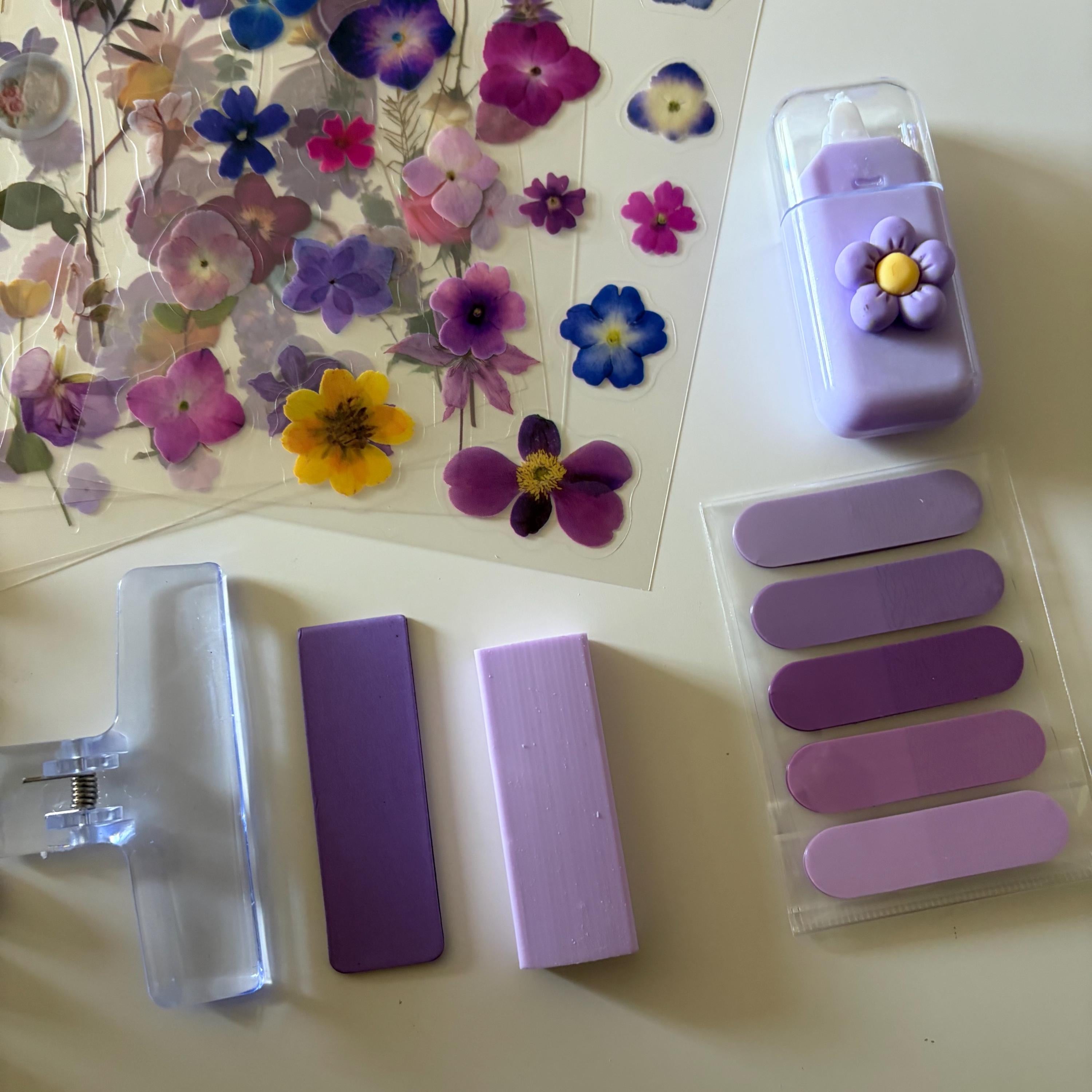 Purple Back to School Study Bundle