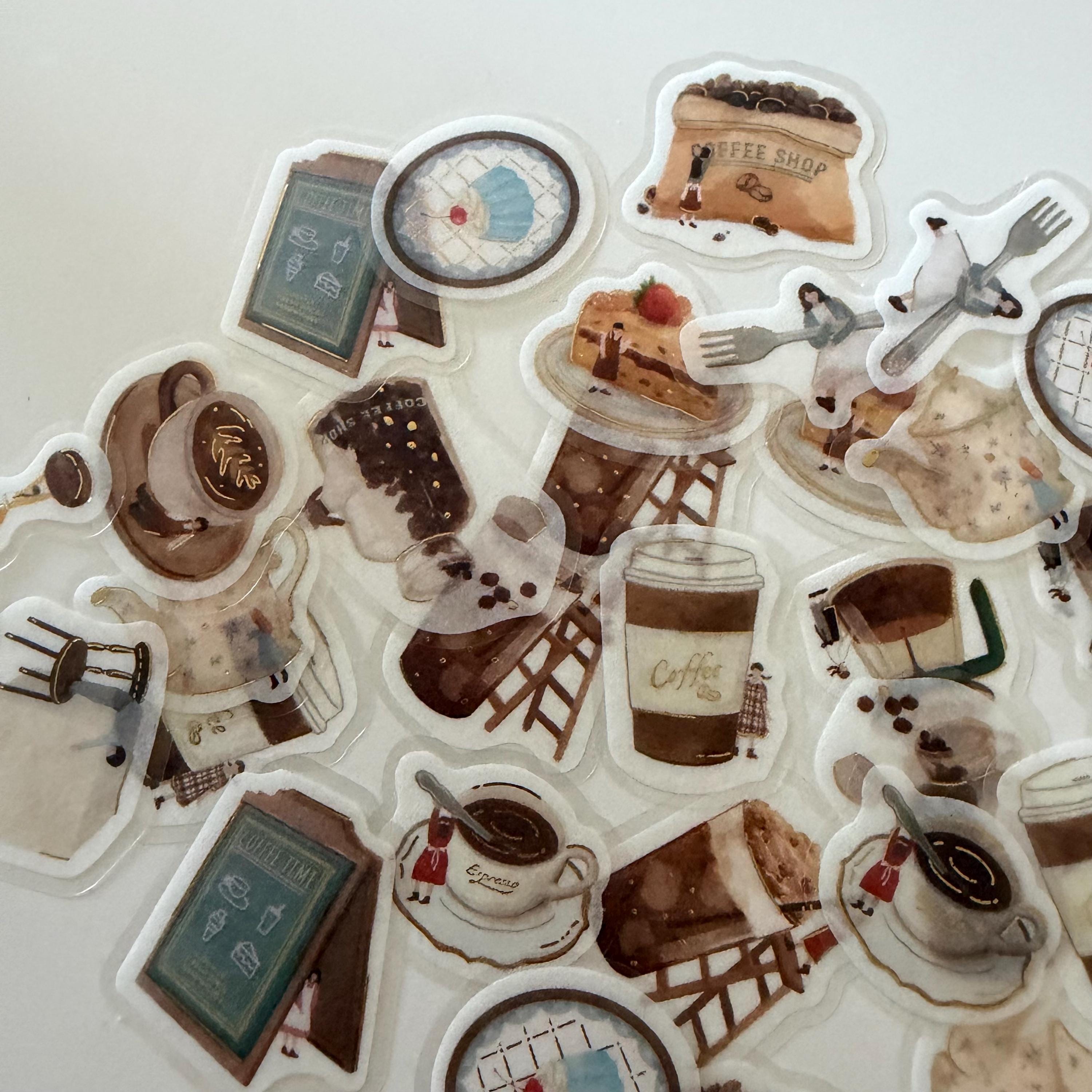Cafe Flake Stickers Petite Story BGM