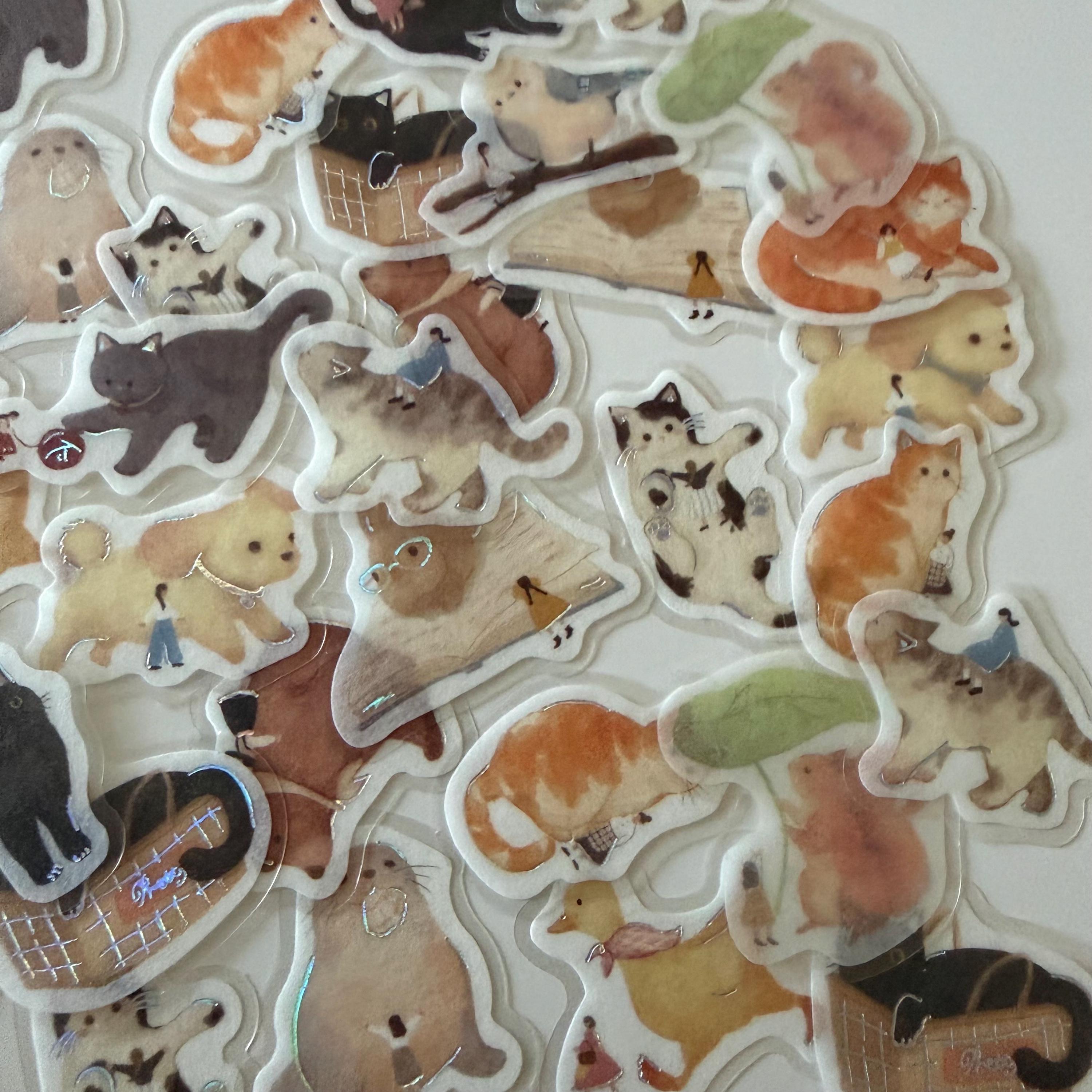 Animal Flake Stickers BGM Petite Story