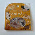 Animal Flake Stickers BGM Petite Story