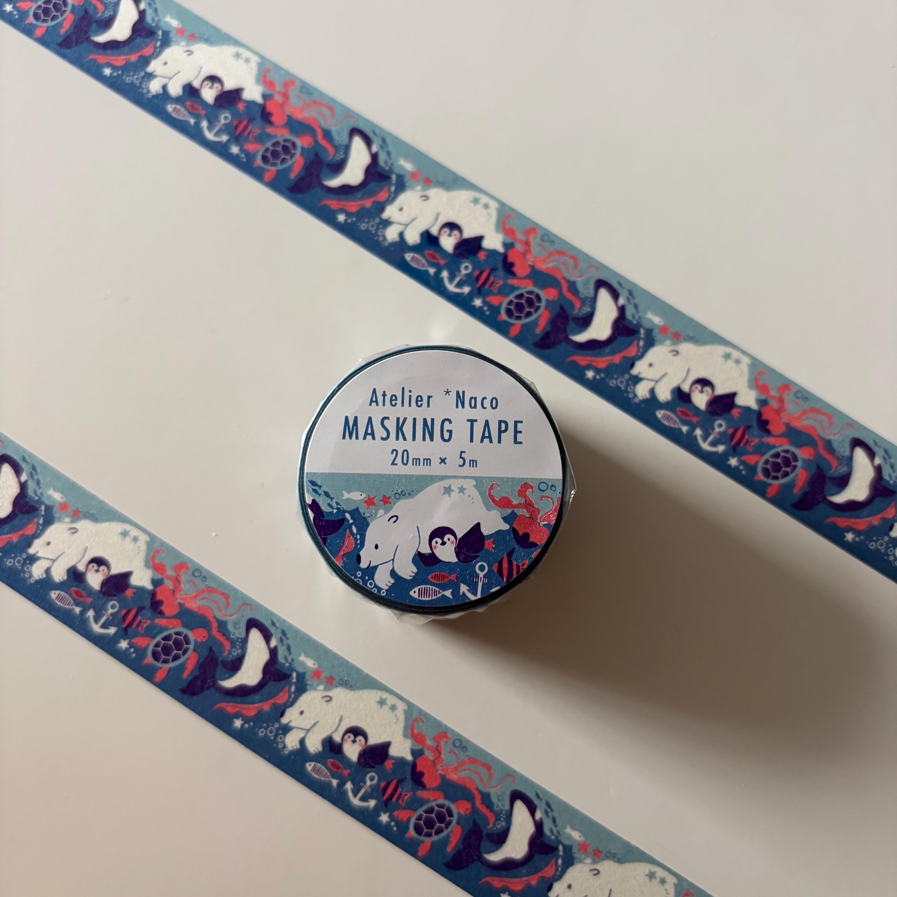 Kodomo No Kao Sea Animals Washi Tape