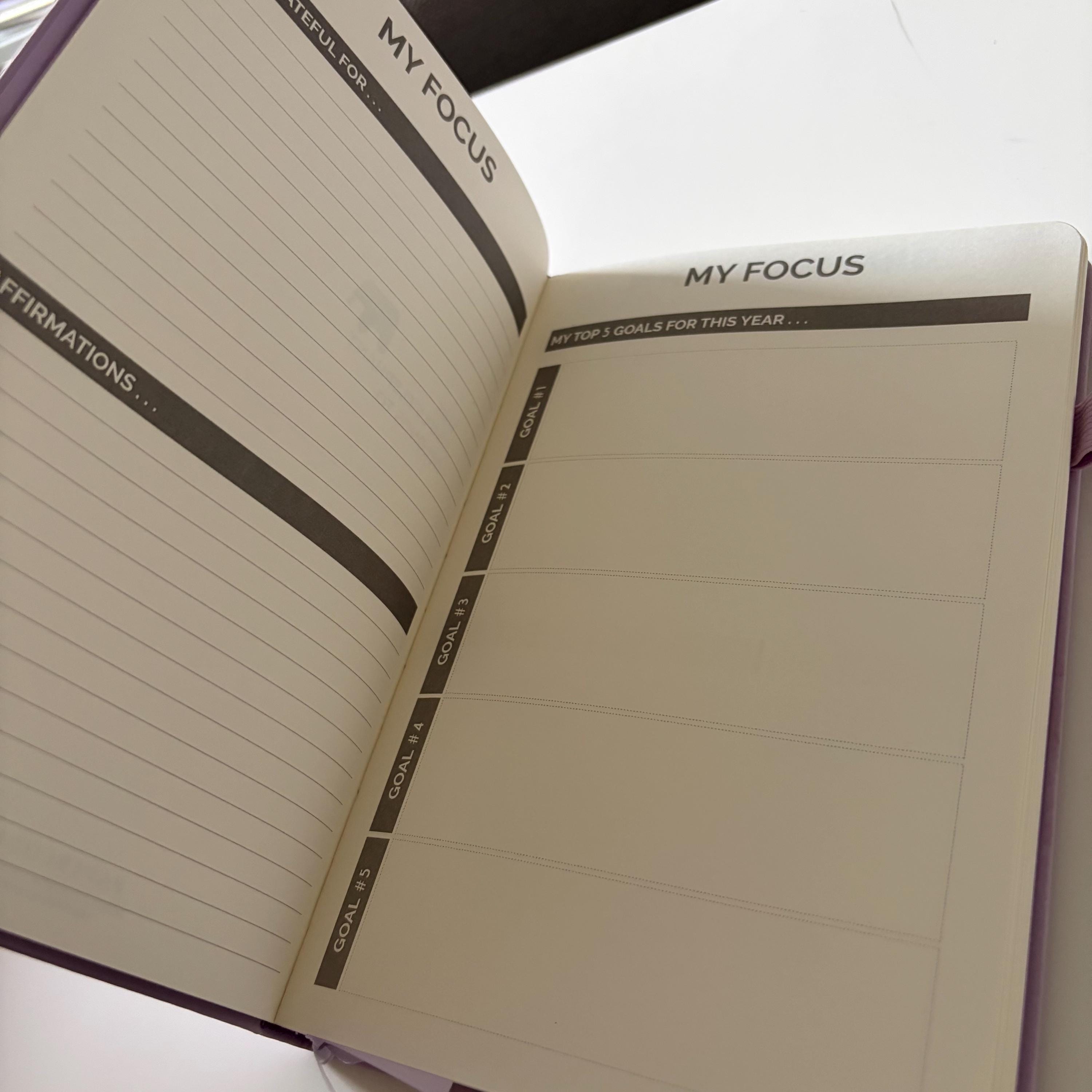 A5 Purple Journal Notebook