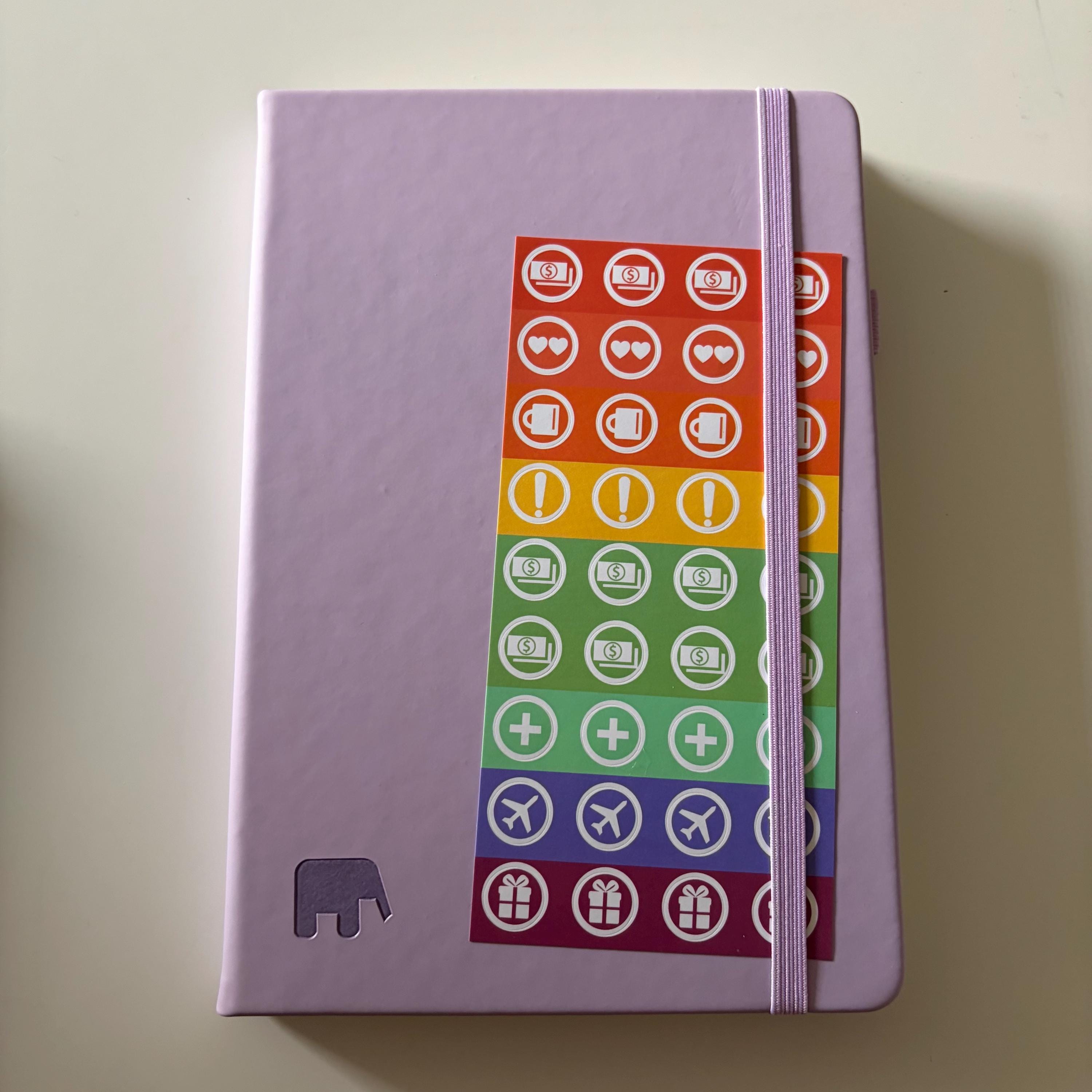 A5 Purple Journal Notebook