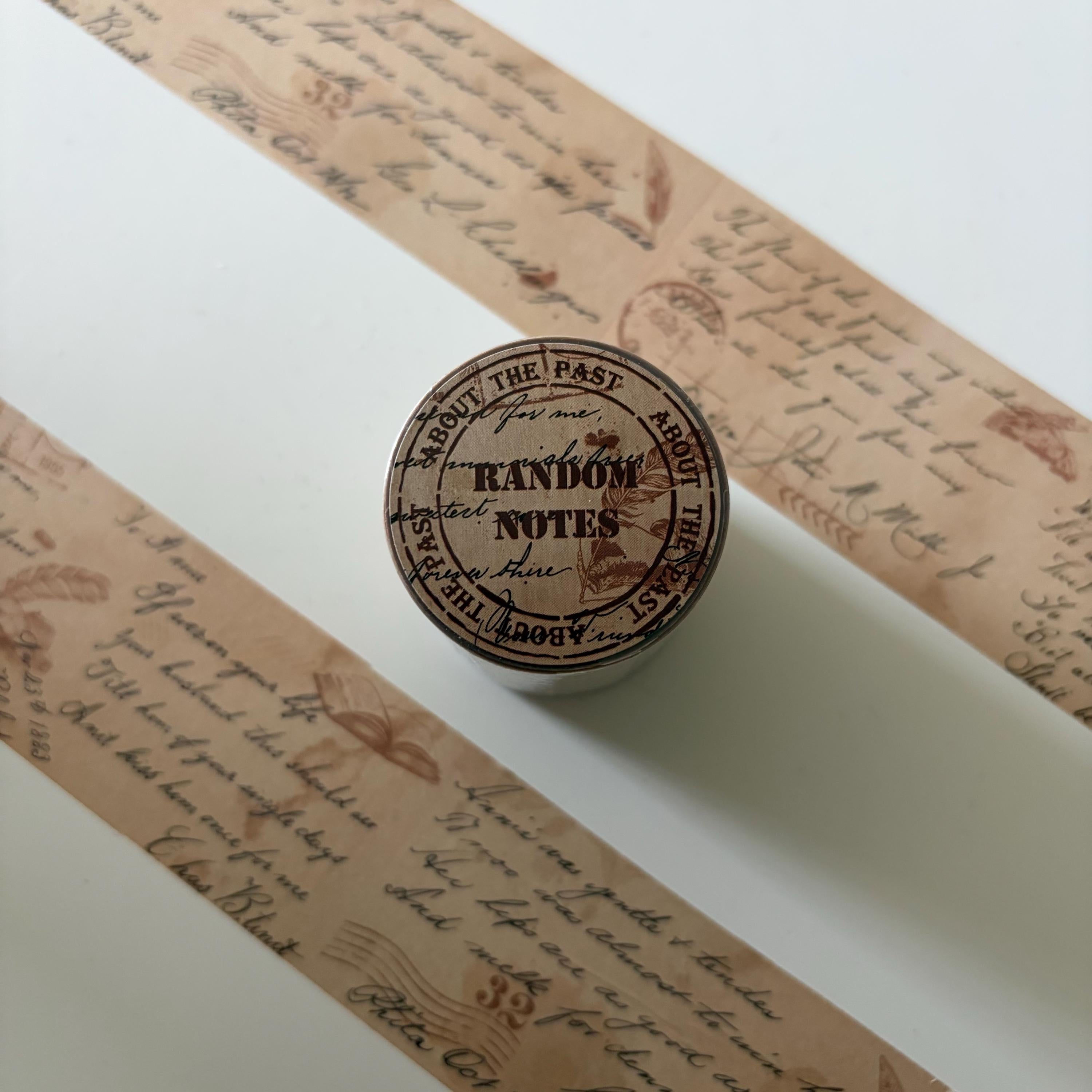 Dark Academia Style Washi Tape
