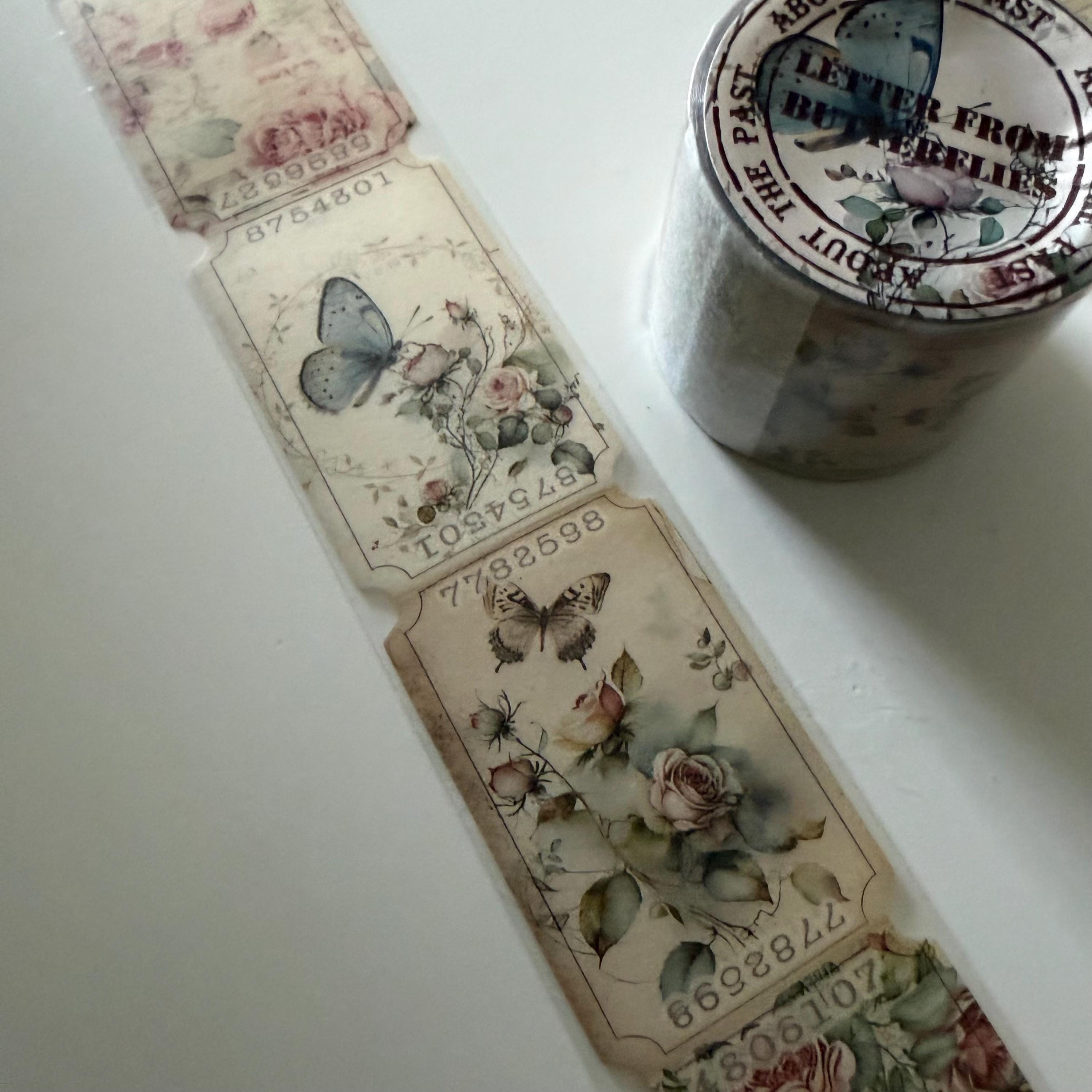 Vintage Butterfly Washi Tape