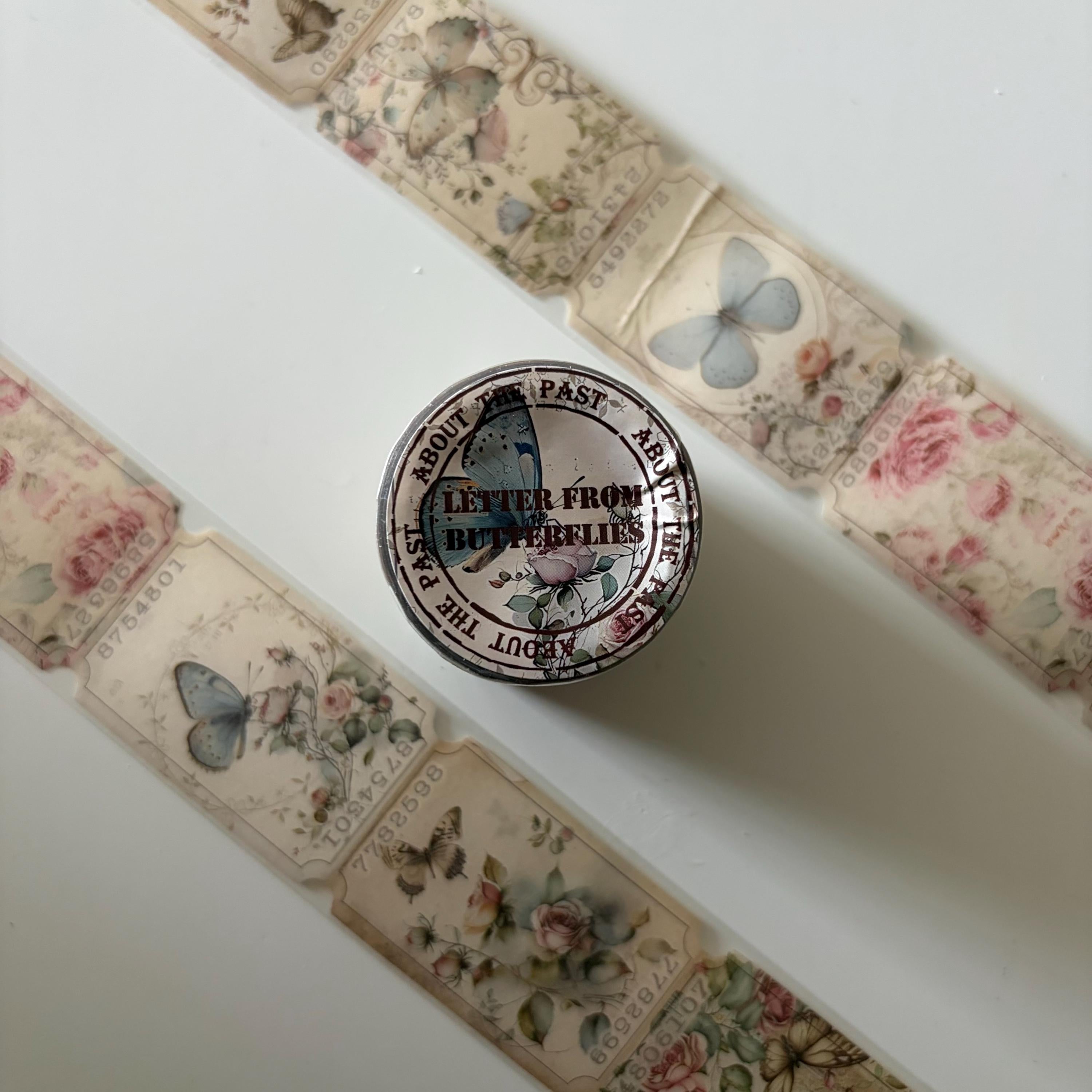 Vintage Butterfly Washi Tape