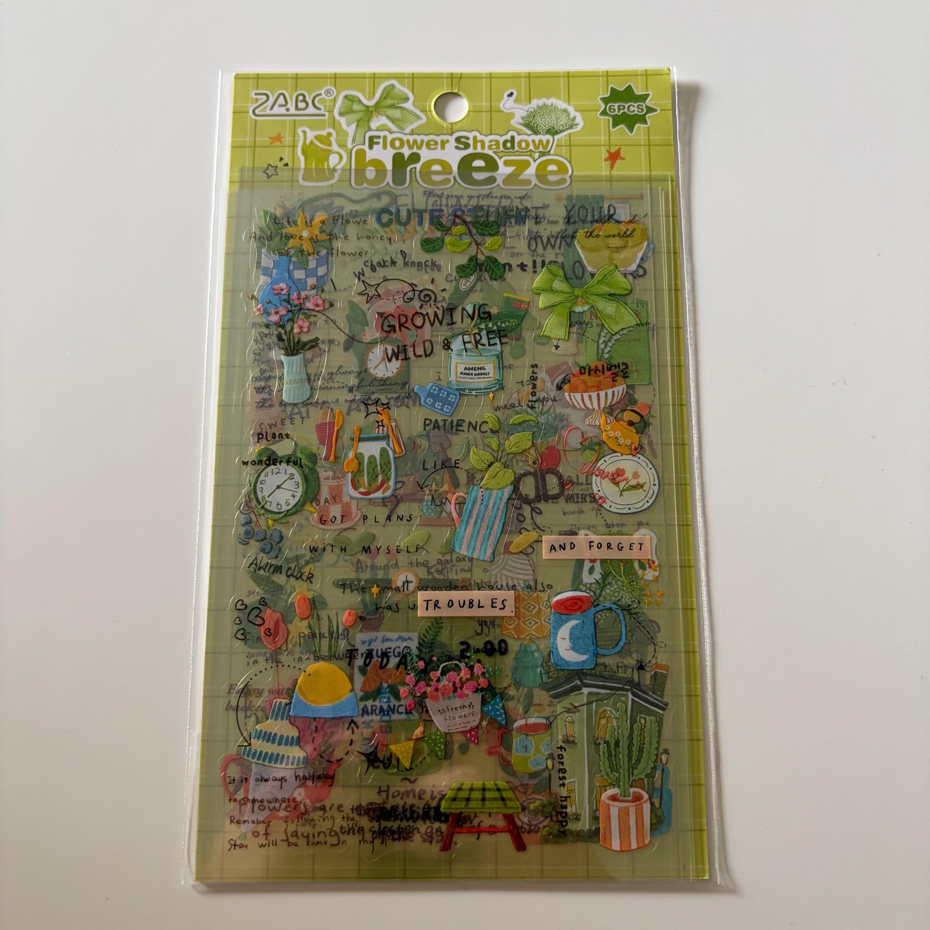 Green Plants Sticker Sheet
