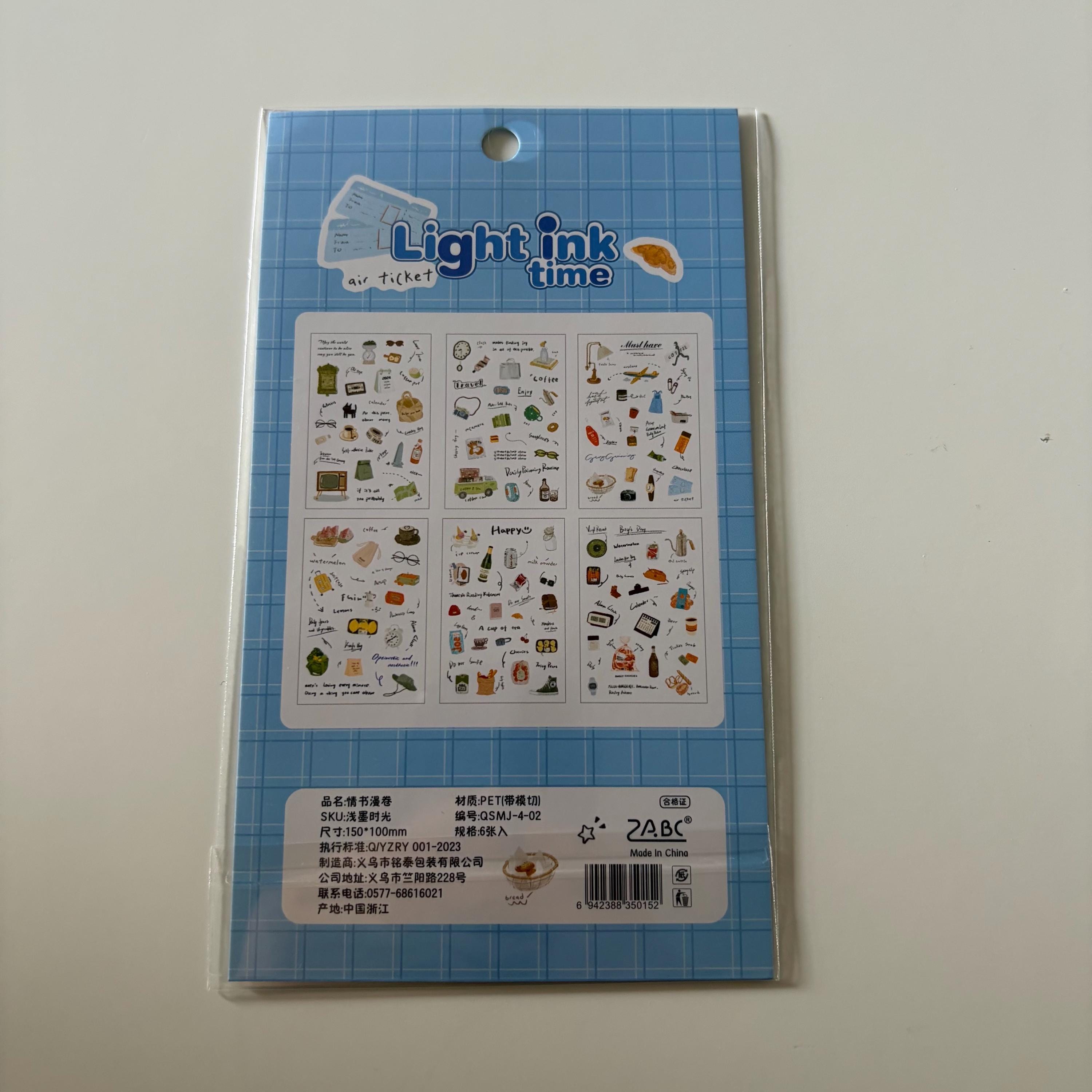Travel Coffee Sticker Sheet