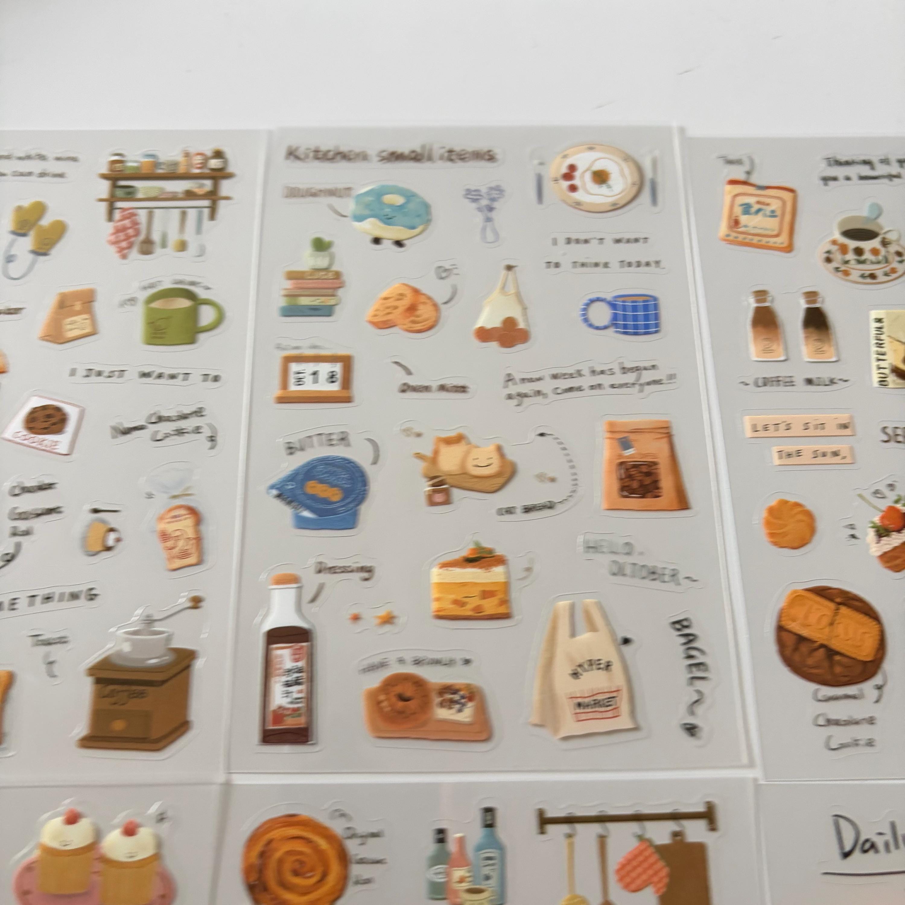Food Bakery Sticker Sheet