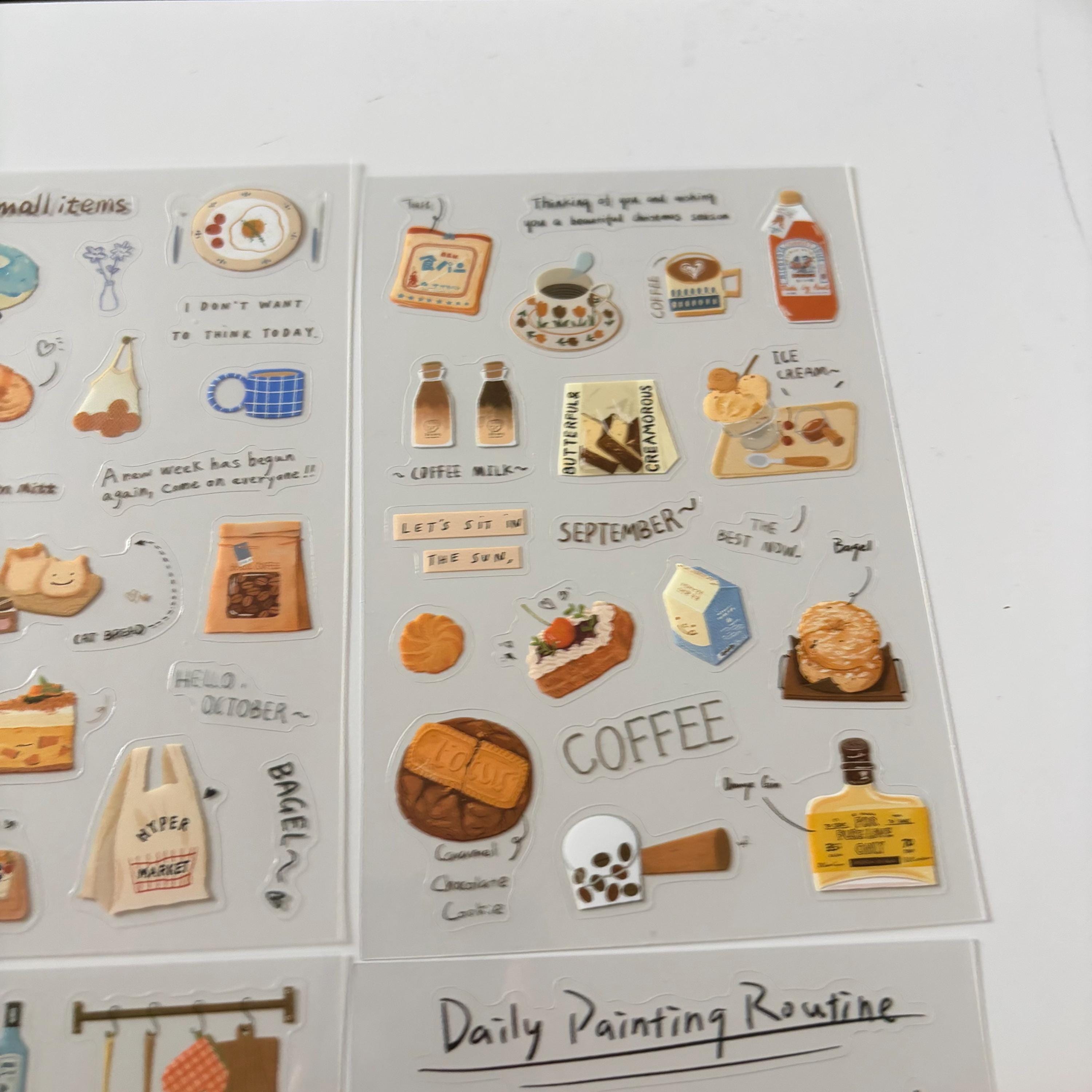 Food Bakery Sticker Sheet