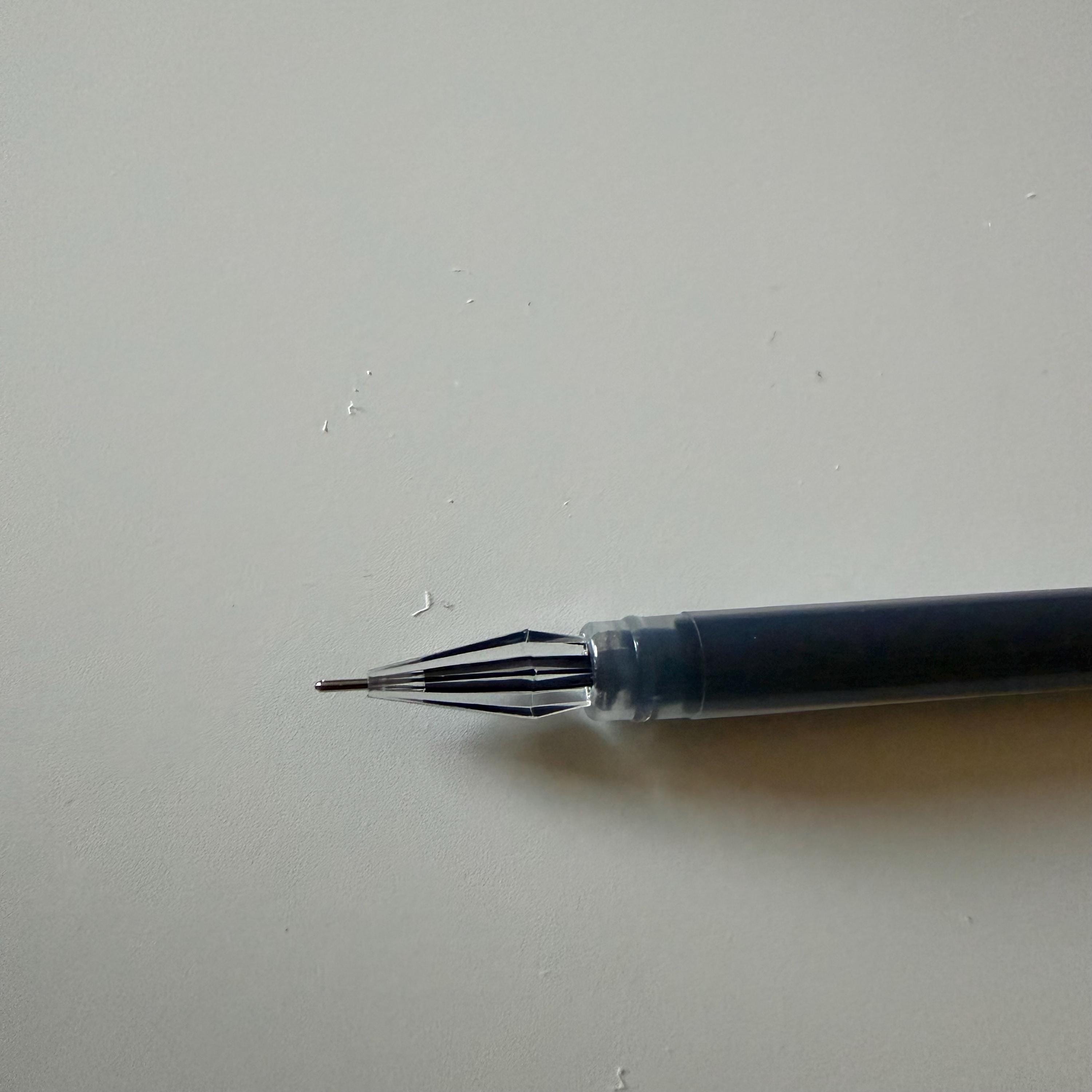 Diamond Tip Thin Fine Black Ink Pens