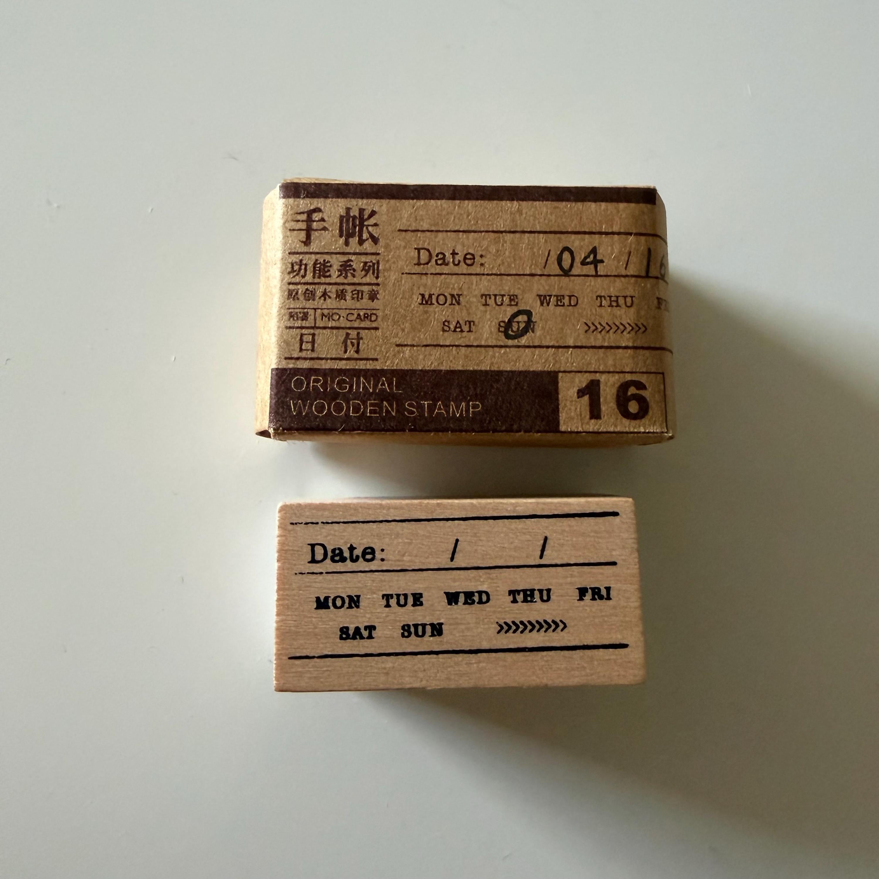 Date Calendar Stamp