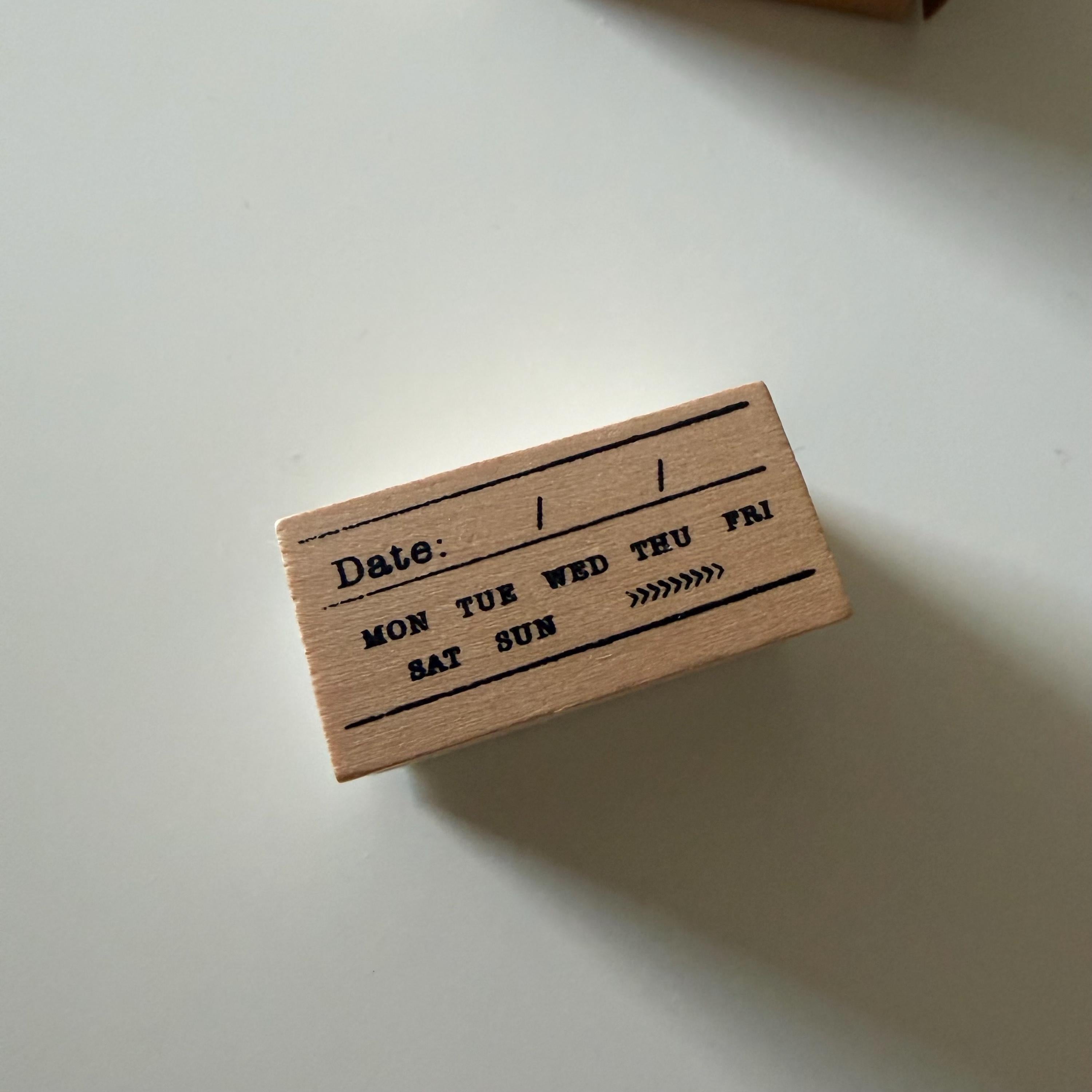 Date Calendar Stamp