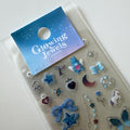 Glowing Jewels Sticker Sheet MIND WAVE Japan