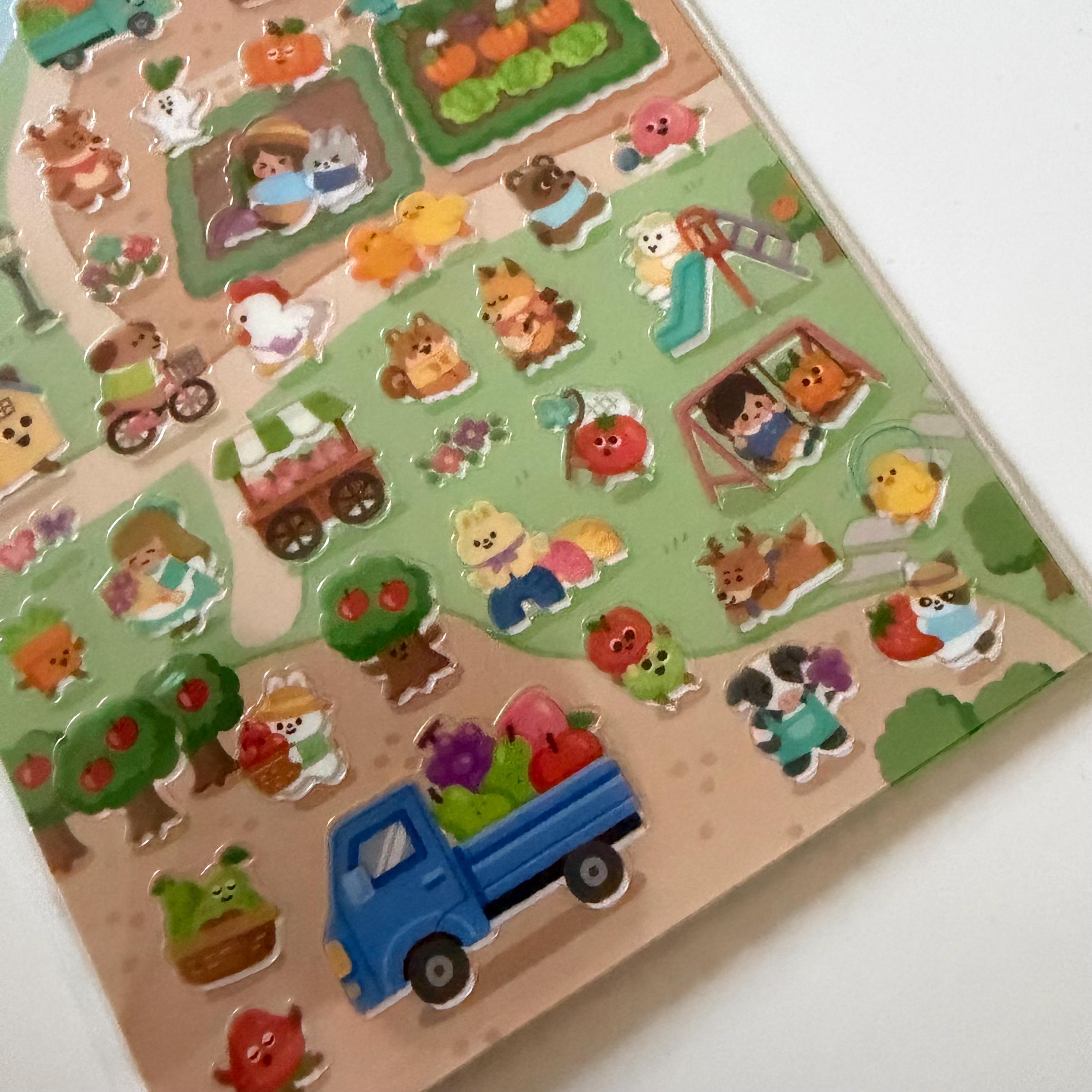 Story Village Sticker Sheet | MINDWAVE Japan