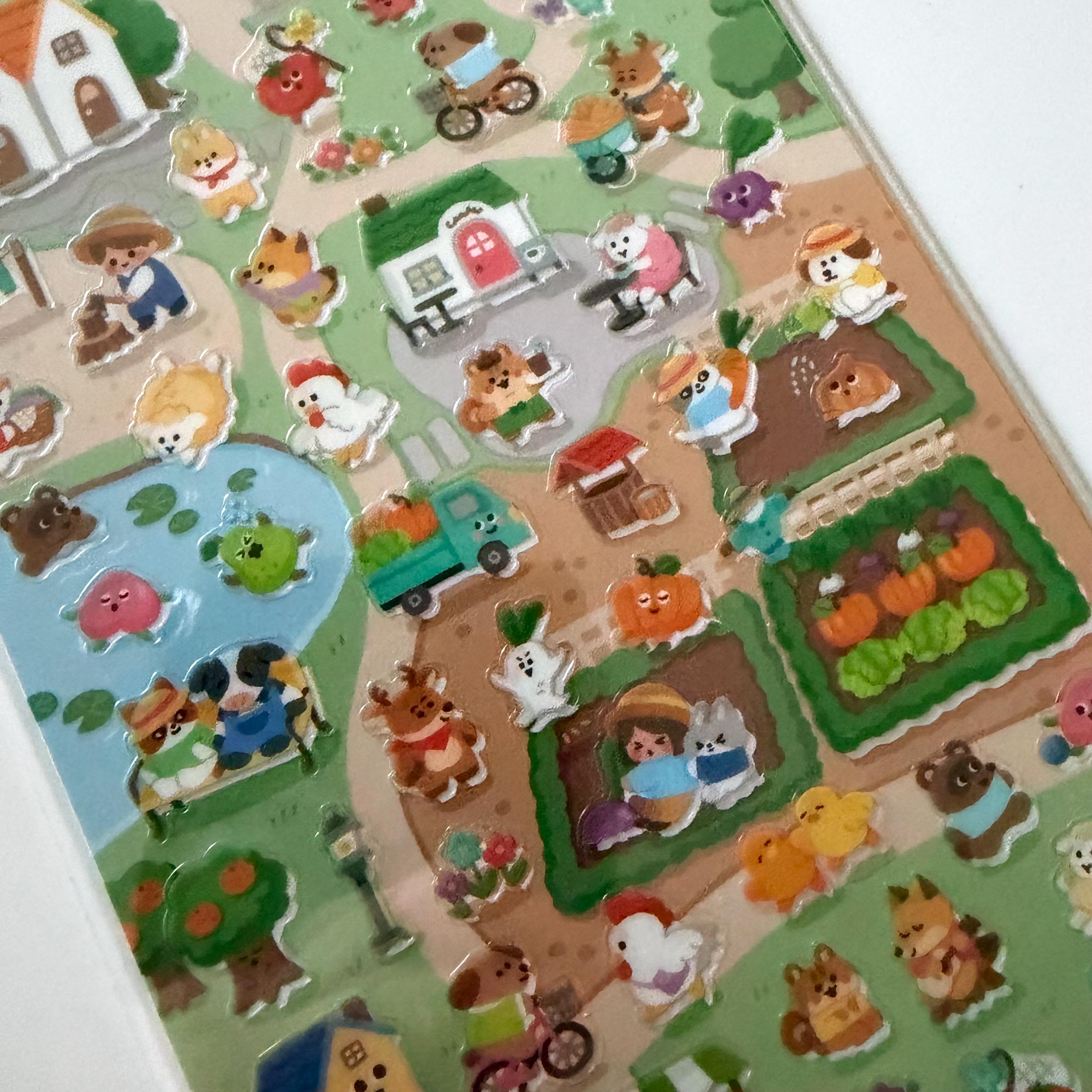 Story Village Sticker Sheet | MINDWAVE Japan