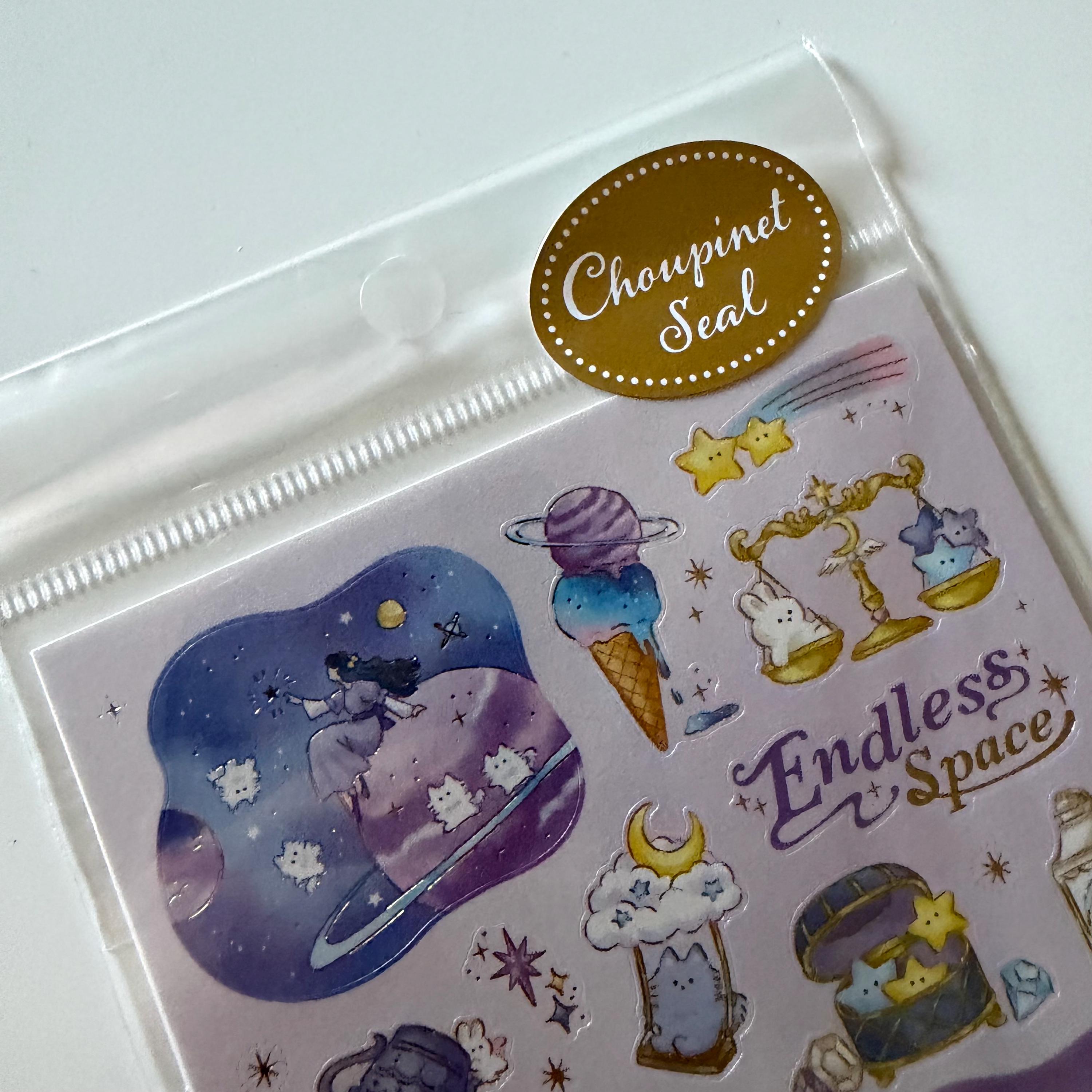 Jupine Endless Space Sticker Sheet | MINDWAVE Japan