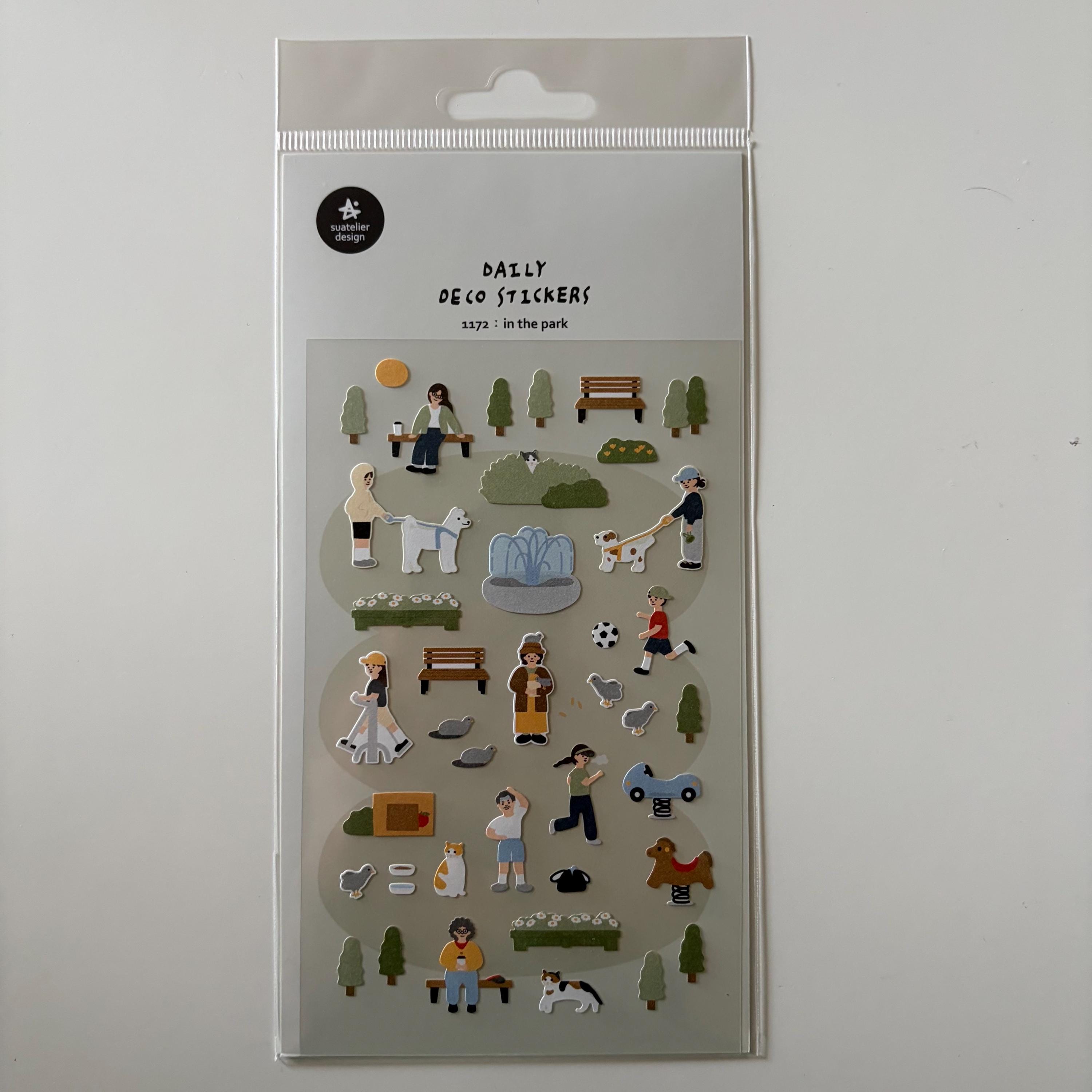 In The Park - Suatelier Daily Deco Stickers