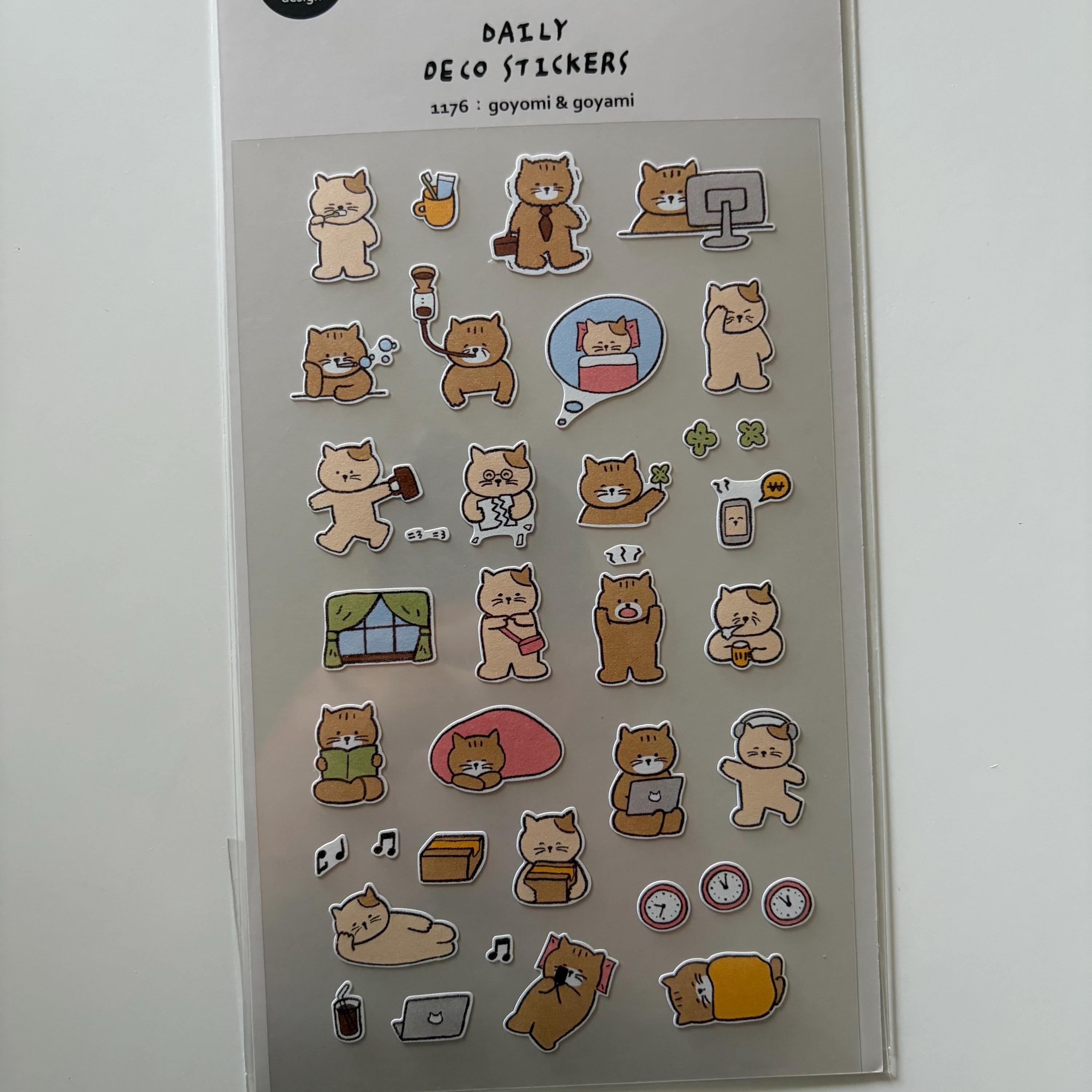 Goyomi & Goyami - Suatelier Daily Deco Stickers