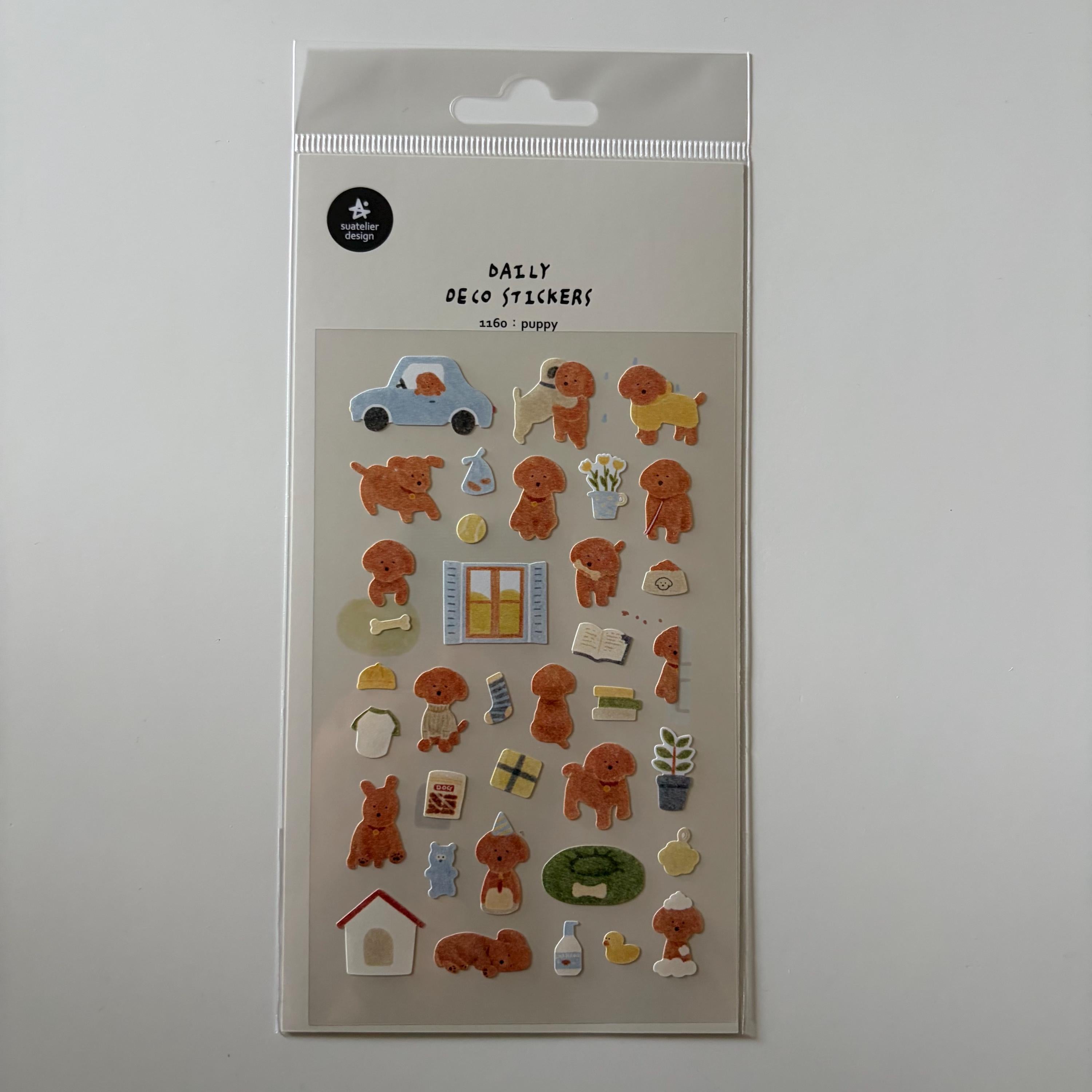 Puppy - Suatelier Daily Deco Stickers
