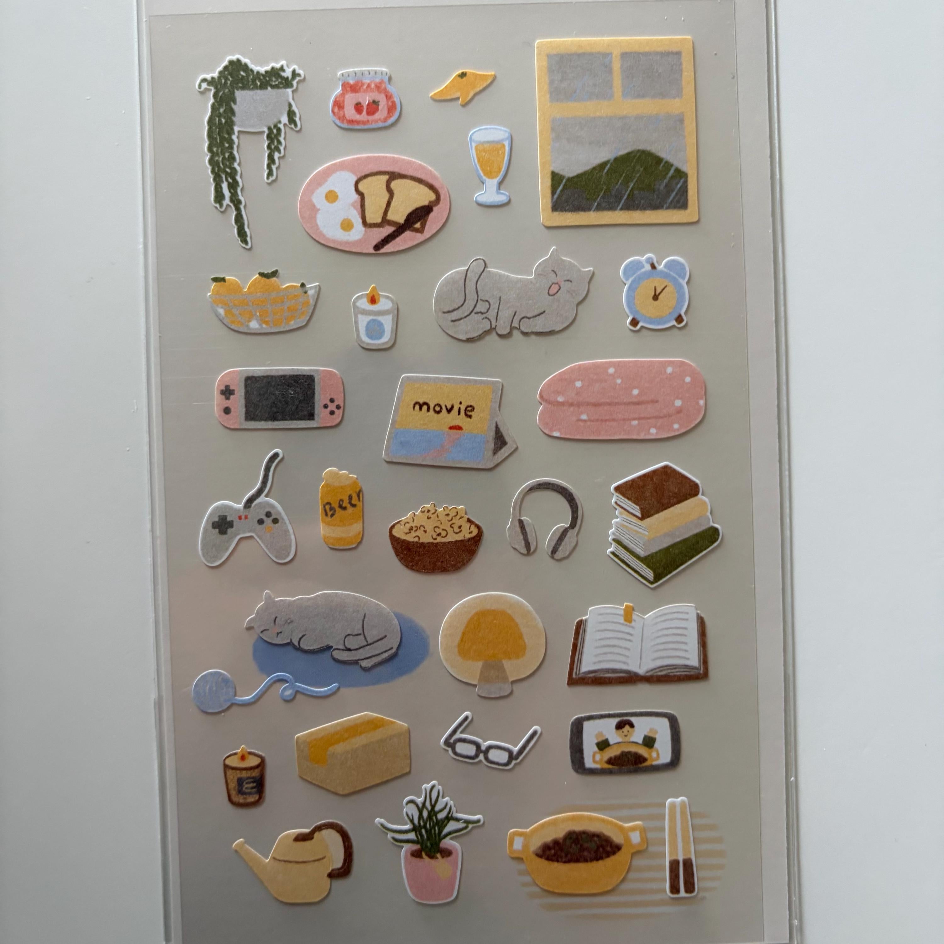 Lazy Sunday - Suatelier Daily Deco Stickers