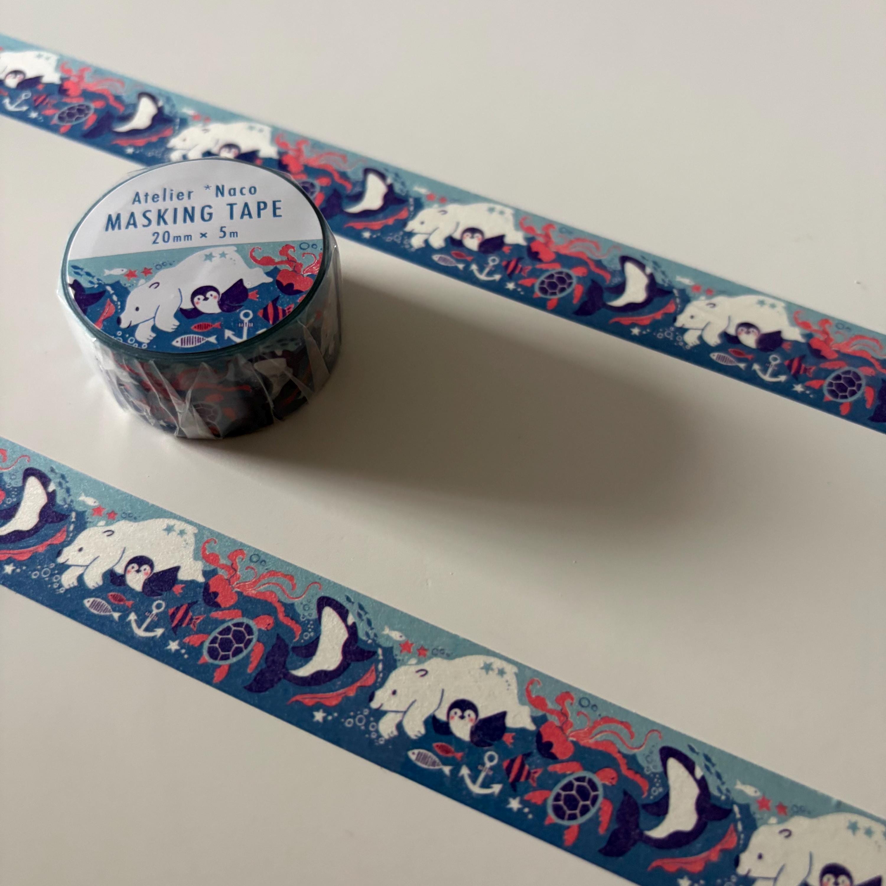 Kodomo No Kao Sea Animals Washi Tape