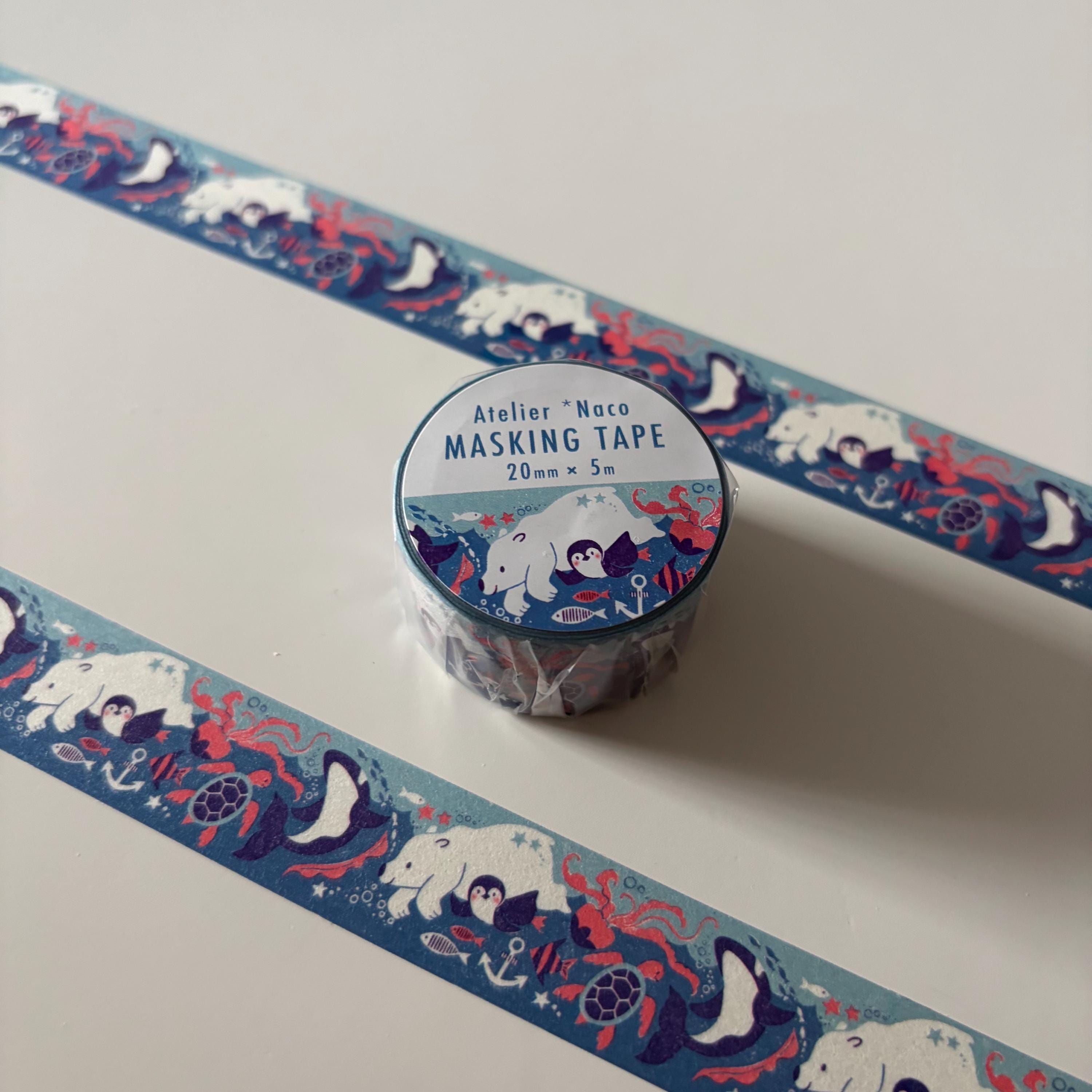 Kodomo No Kao Sea Animals Washi Tape