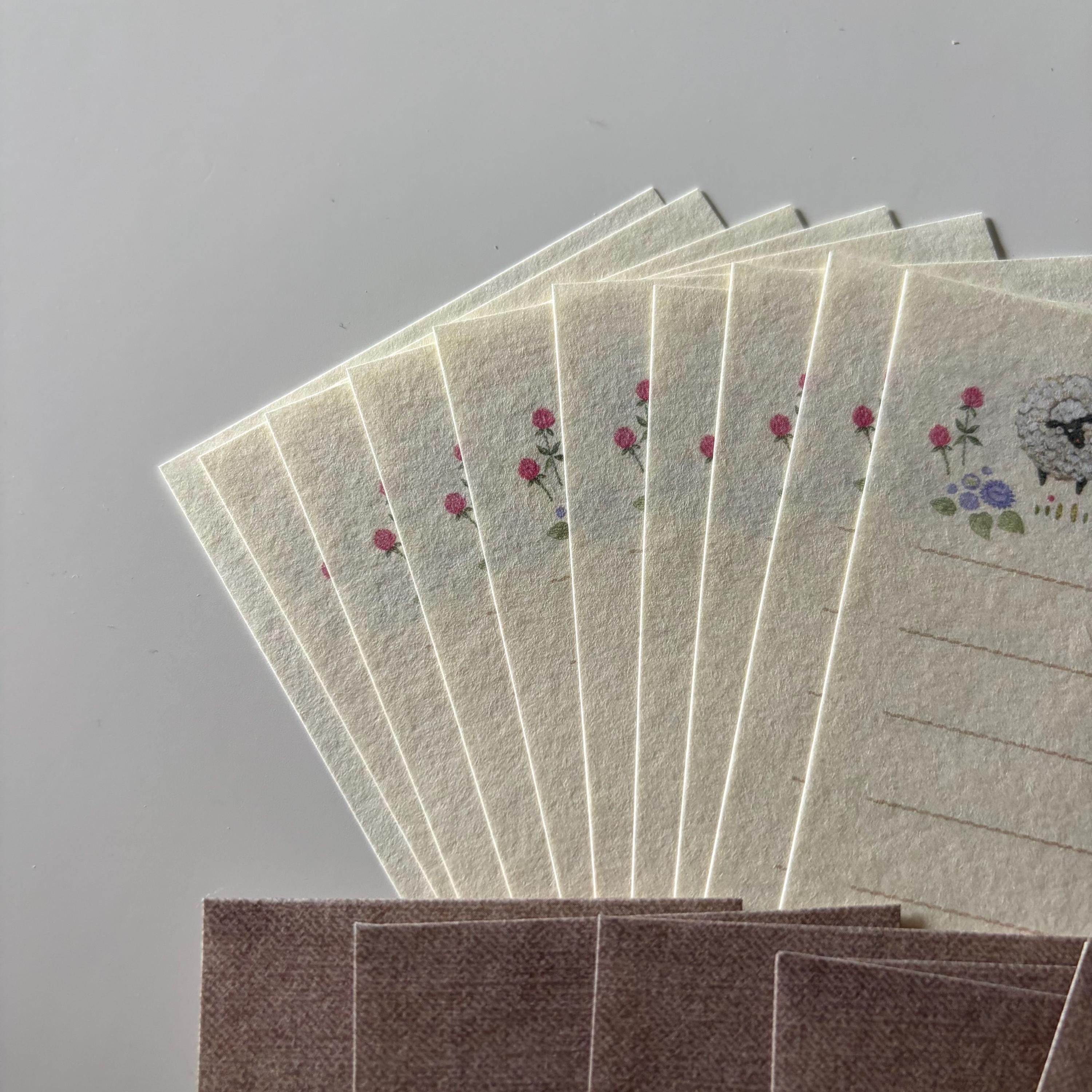 Fleurs et chance Mini Japanese Letter Writing Set