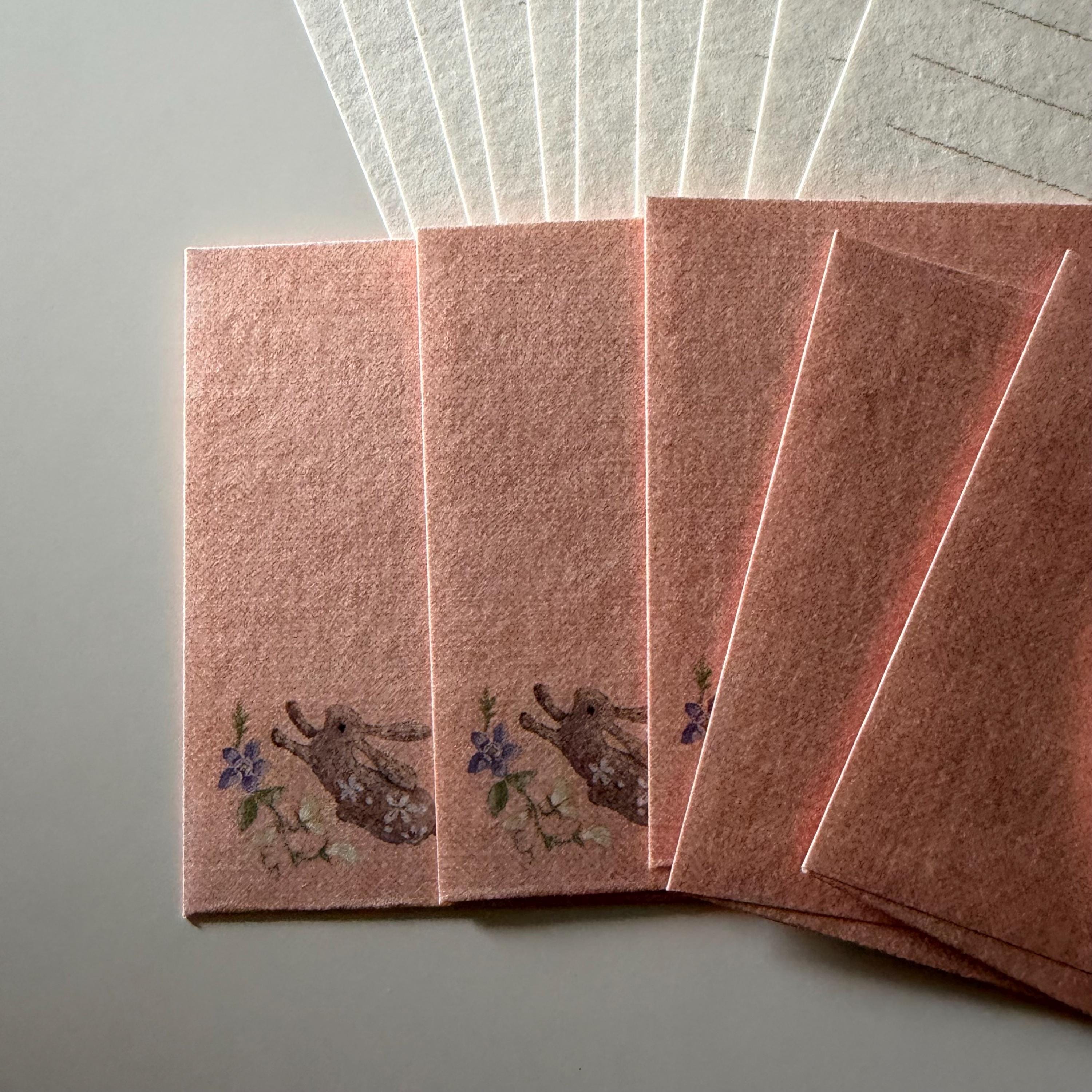 Fleurs et chance Mini Japanese Letter Writing Set
