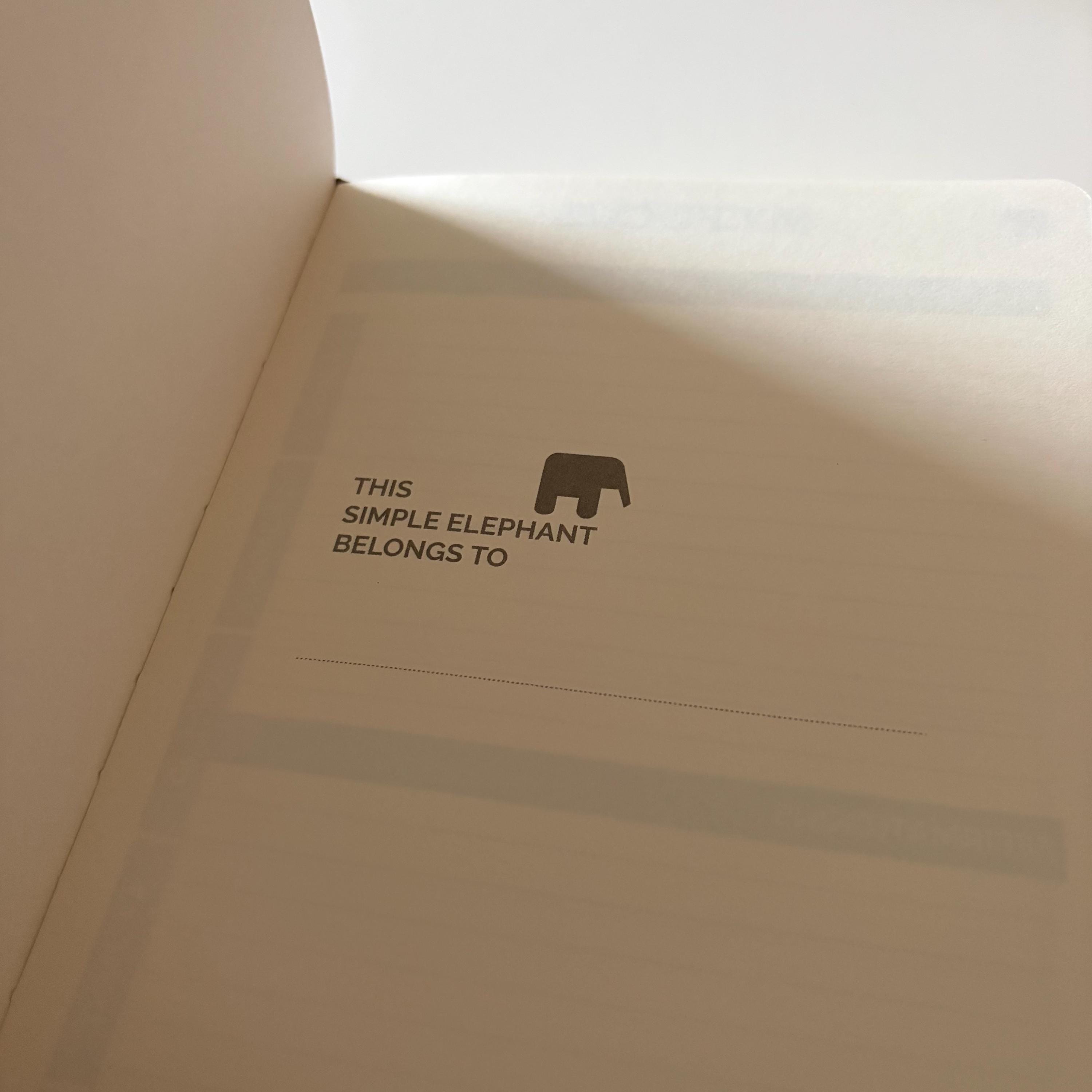 A5 Black Journal Notebook