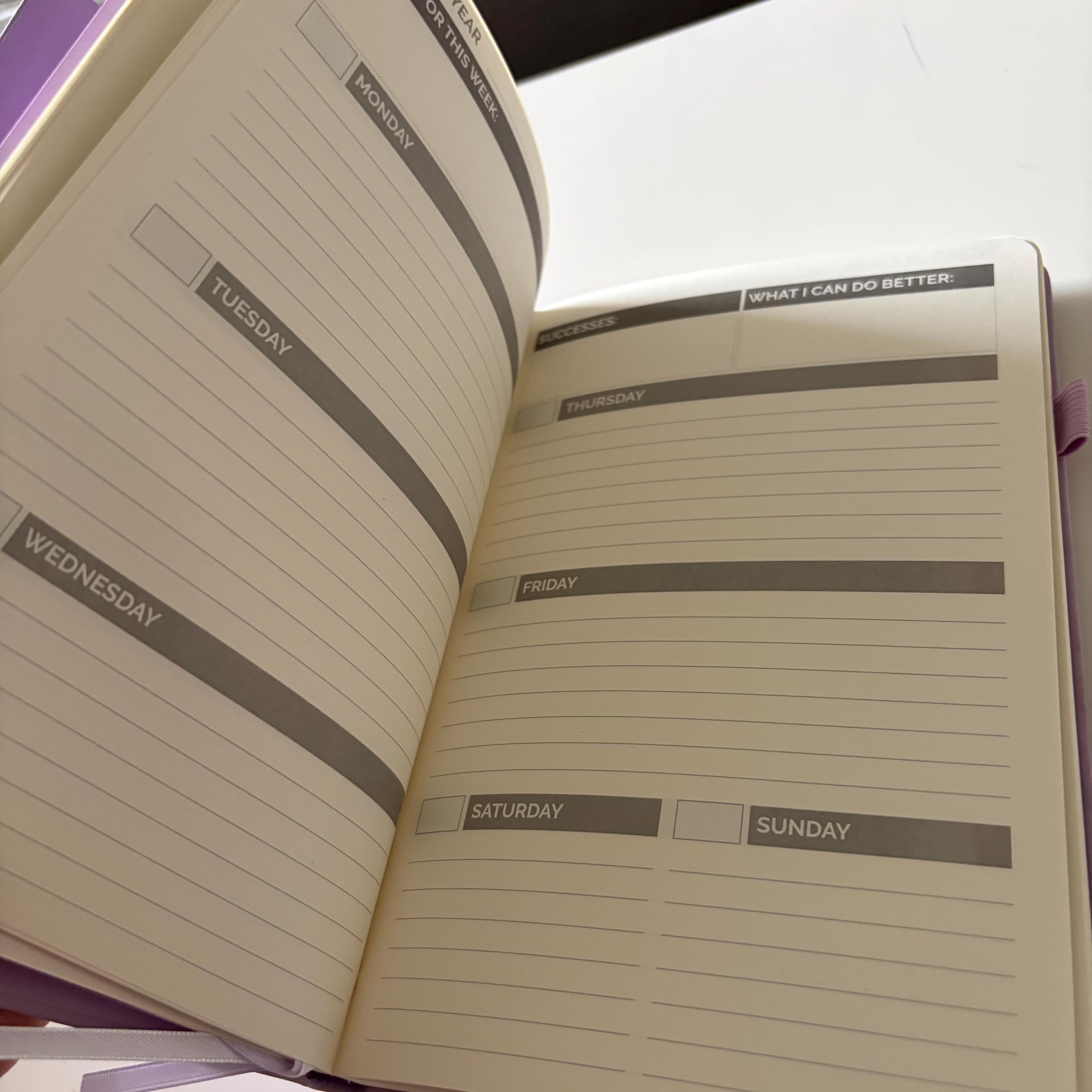 A5 Purple Journal Notebook