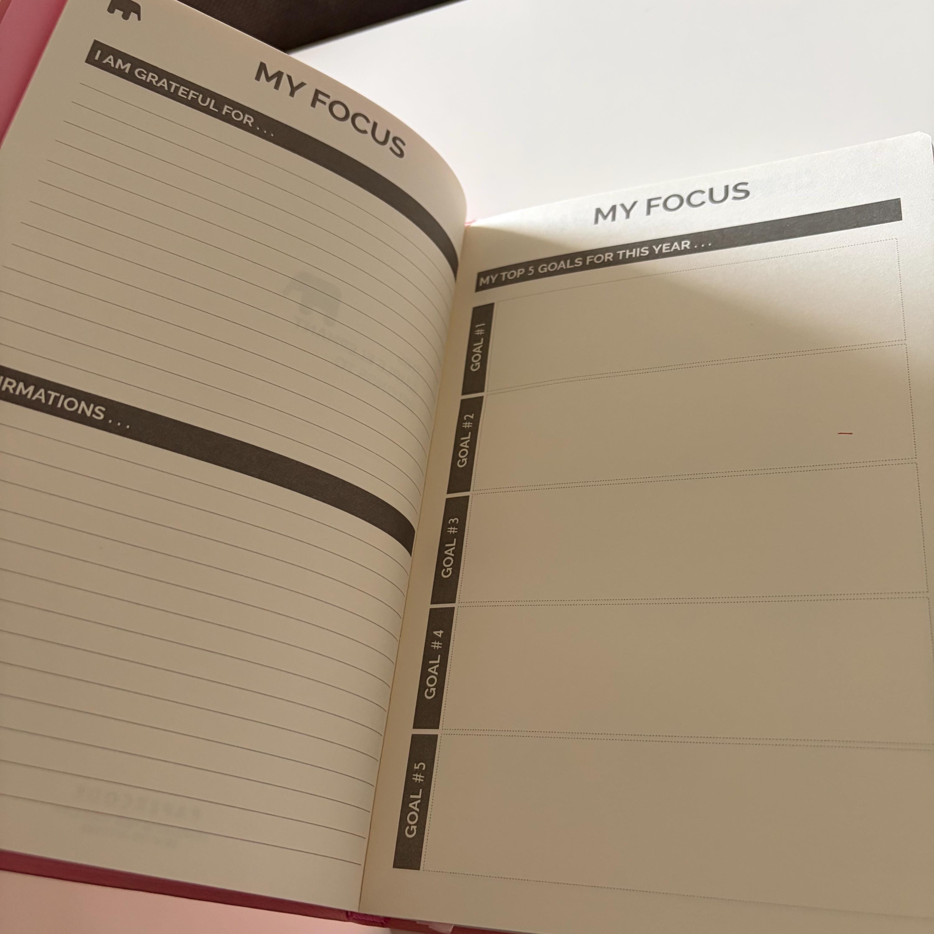 A5 Pink Journal Notebook
