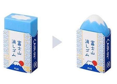 PLUS Mount Fuji Eraser