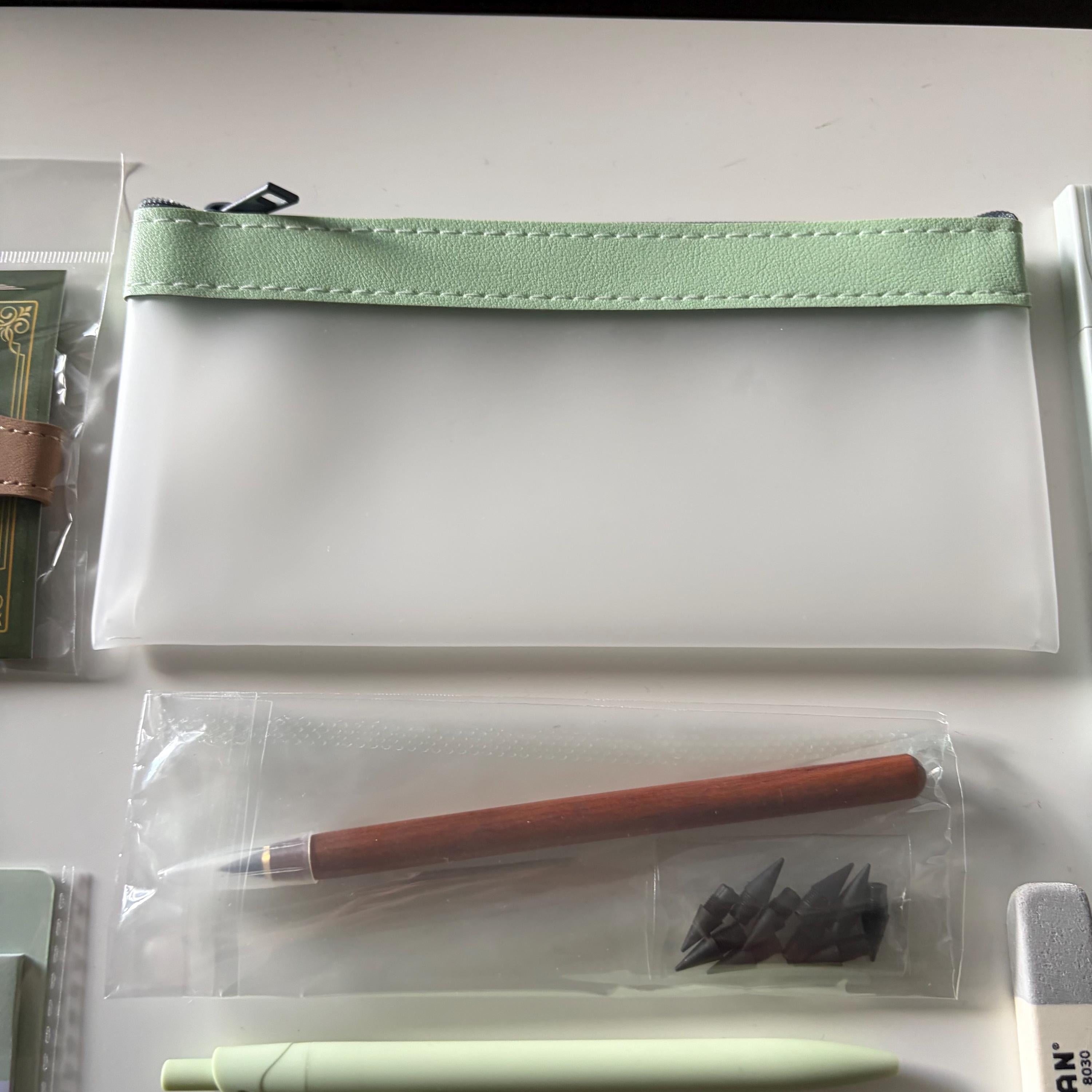 Back to School Green Stationery Bundle