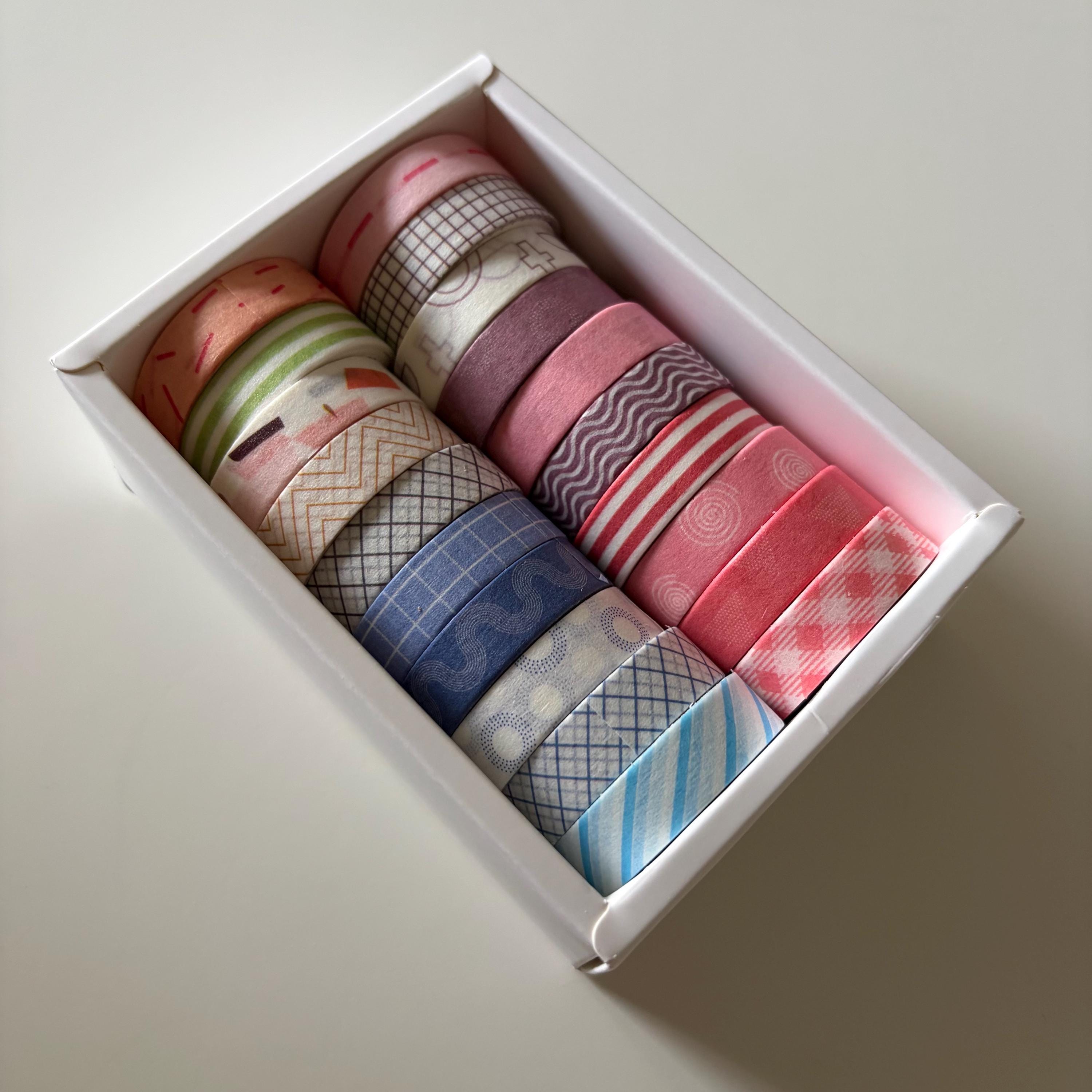 Multicoloured Patterned Washi Tape Bundle