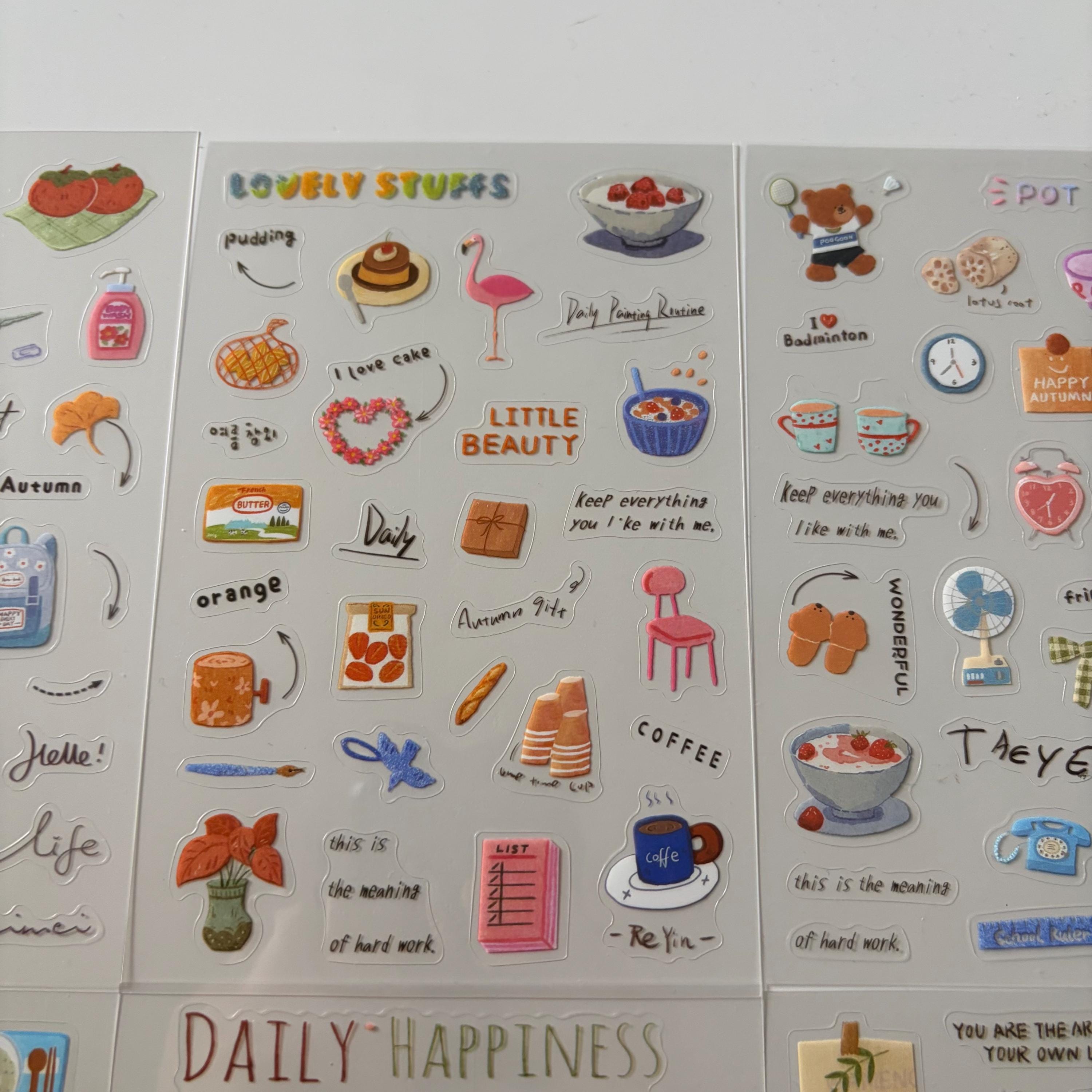 Colourful Modern Sticker Sheet
