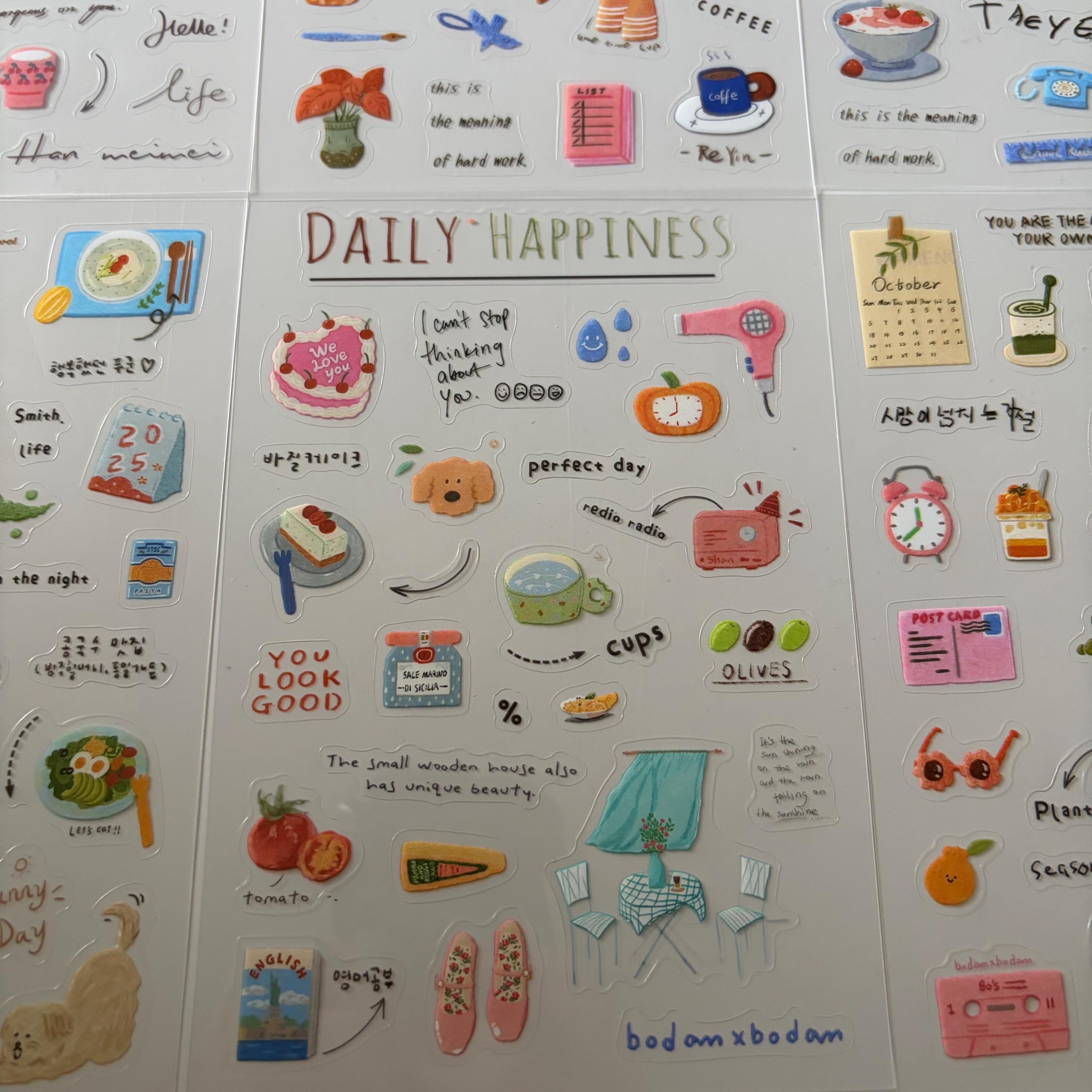 Colourful Modern Sticker Sheet