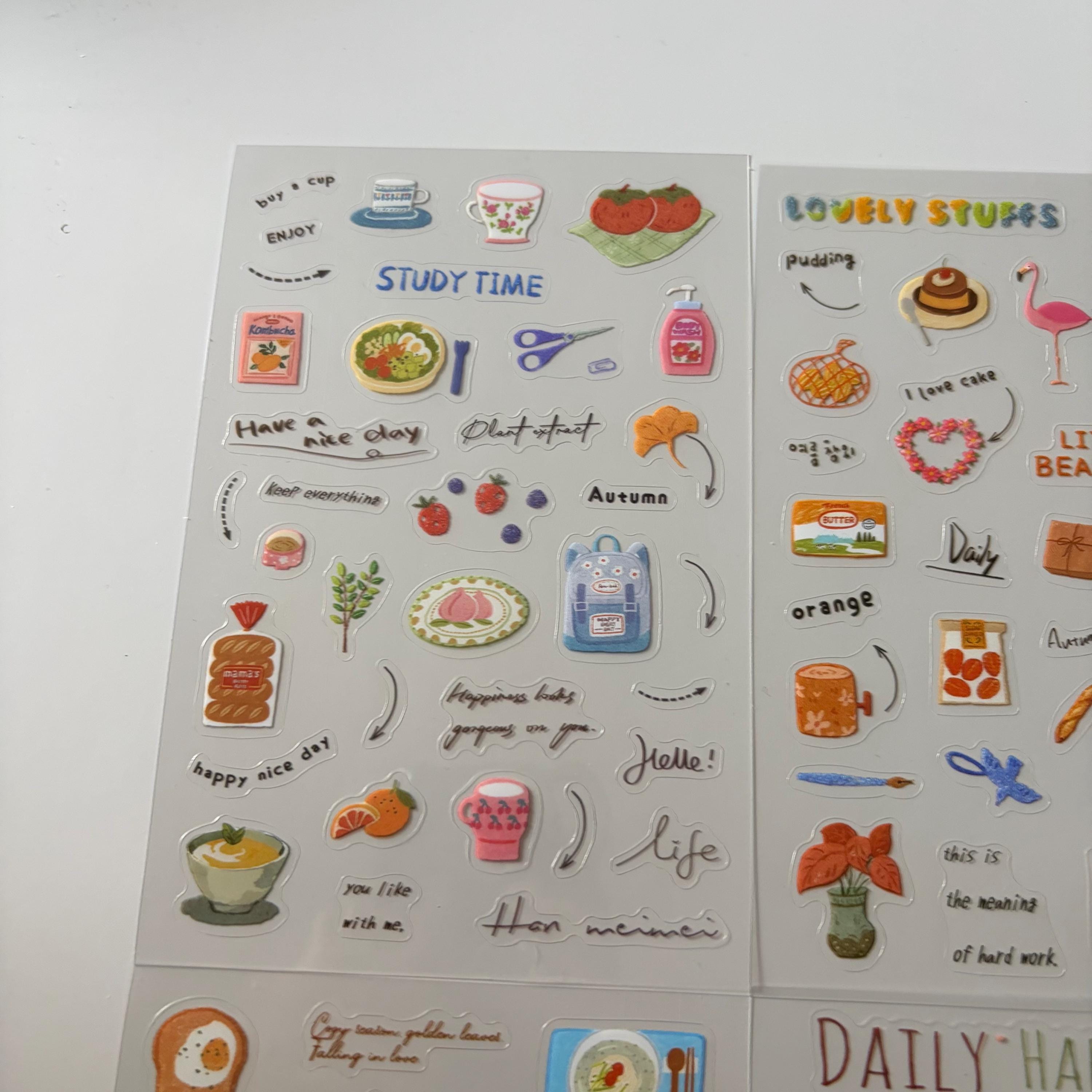 Colourful Modern Sticker Sheet